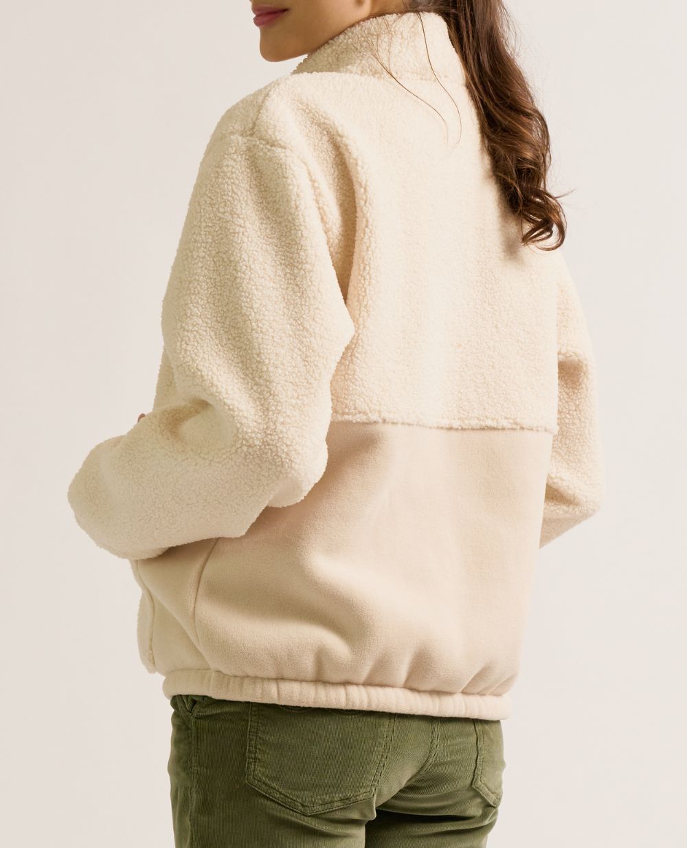 cache-c-ur-veste-polaire-mixte-de-grossesse-et-portage-sasha-beige image 8