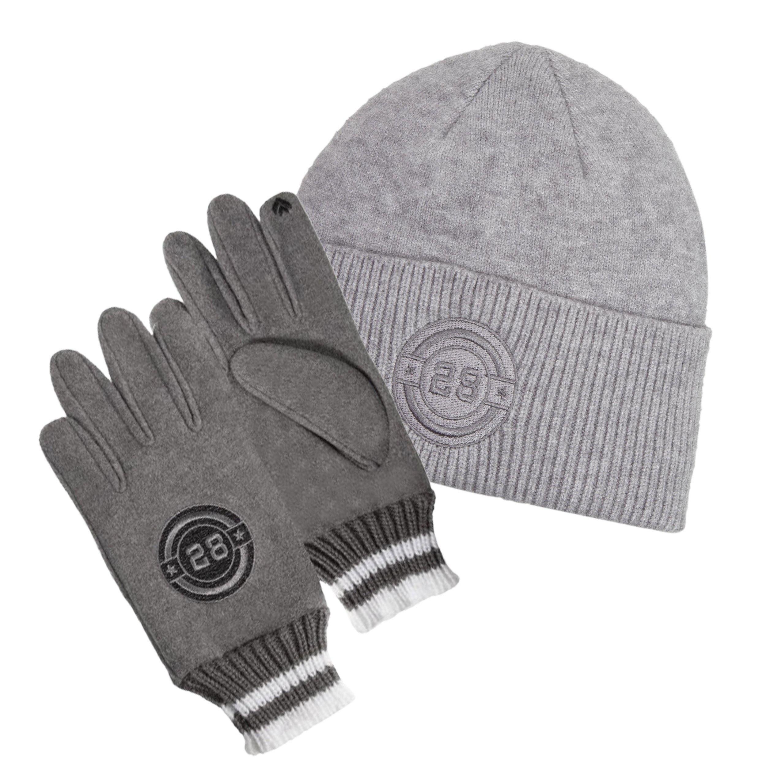 isotoner-gants-enfant-gris-smartouch-10-12-ans-brod-s-tactiles image 2