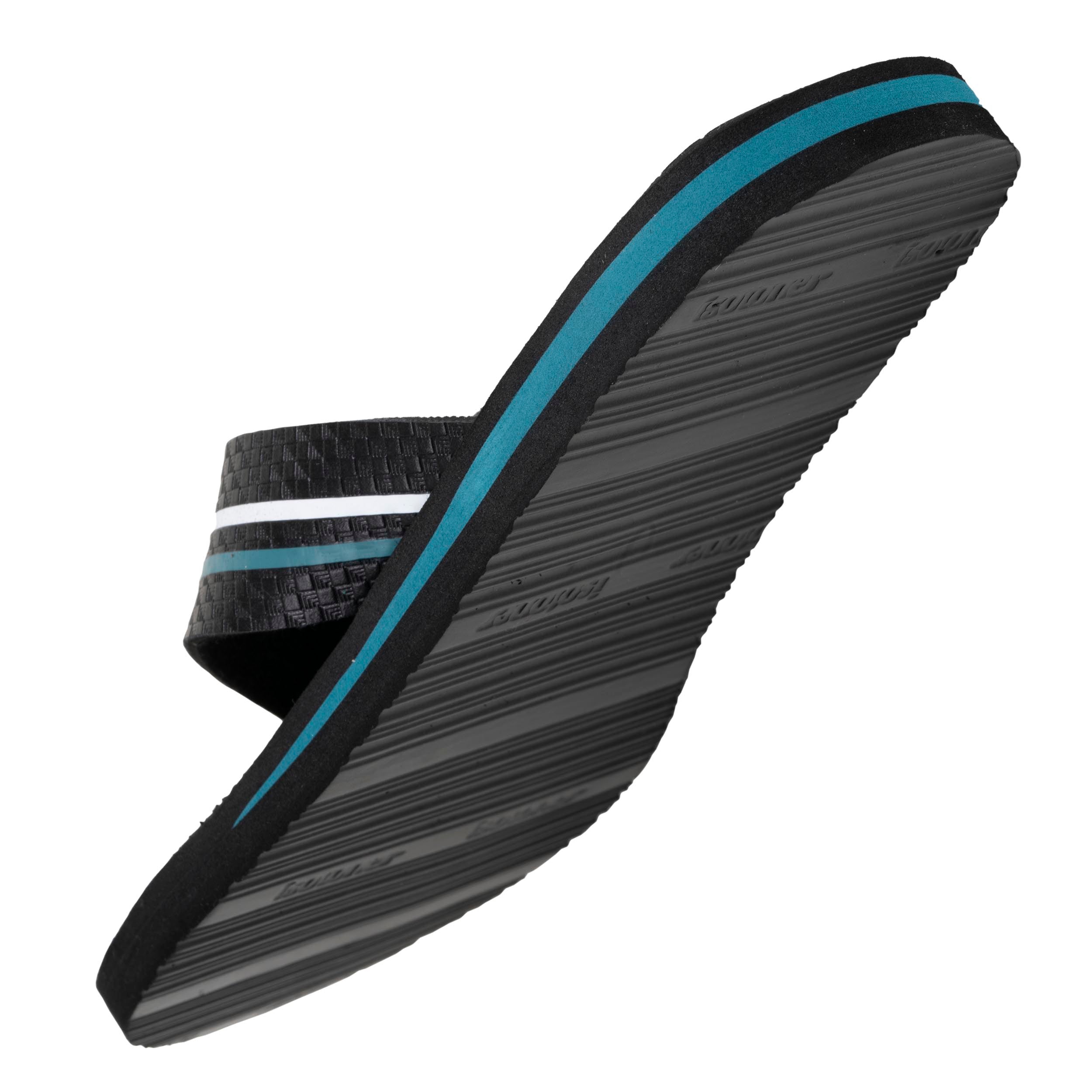 isotoner-tongs-homme-sport-noir-bleu-semelle-ultra-moelleuse image 5