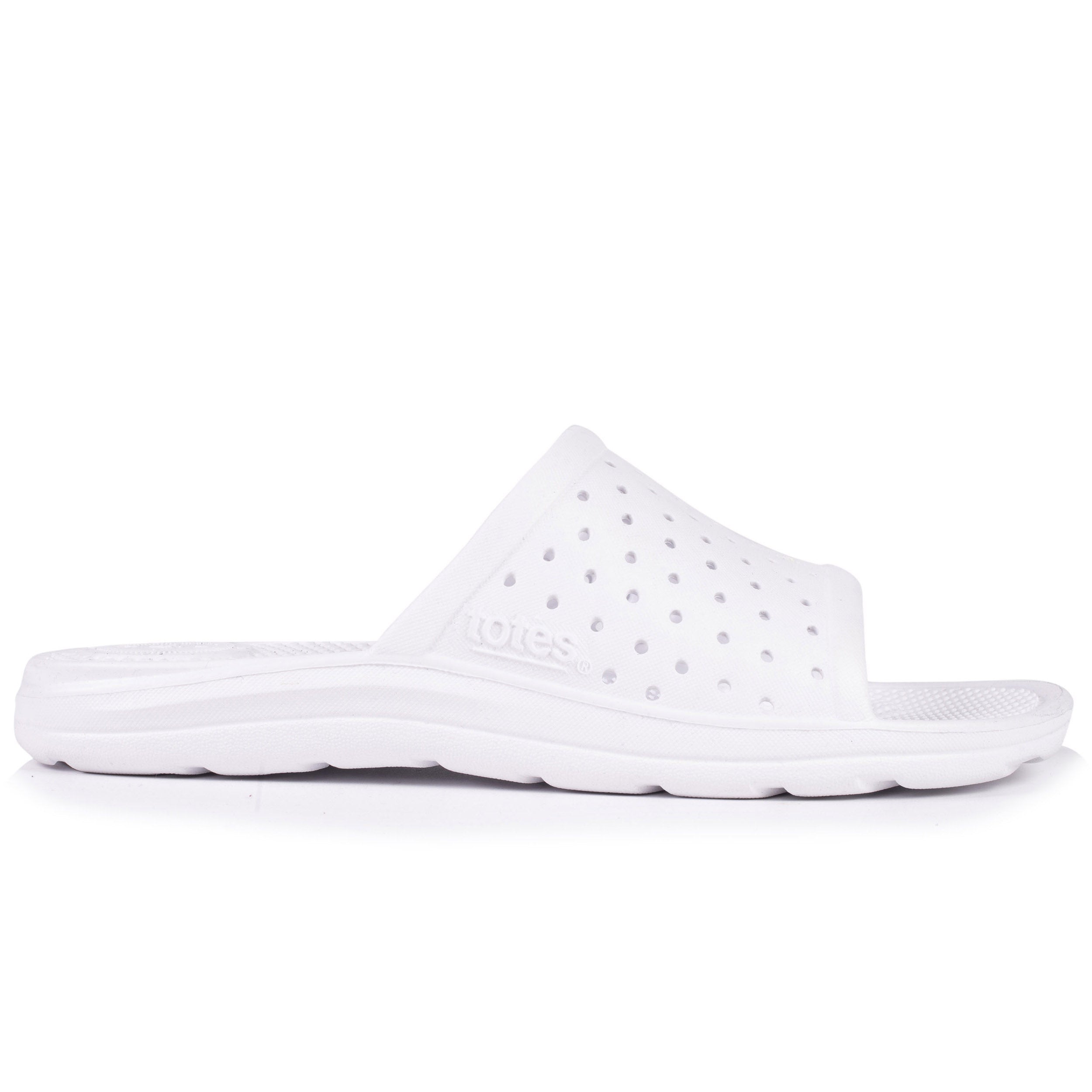 isotoner-mules-claquettes-femme-ajour-es-blanc-everywear image 8