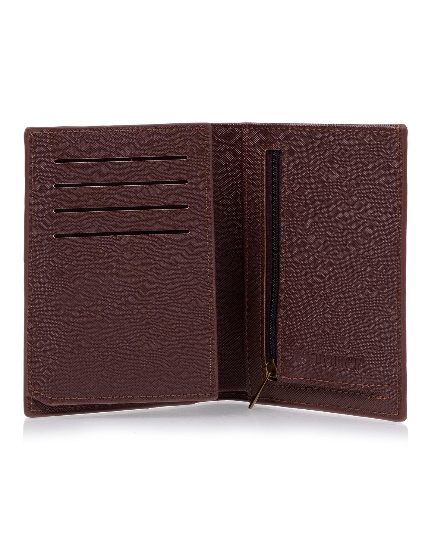 isotoner-portefeuille-3-volets-homme-marron-rfid image 7