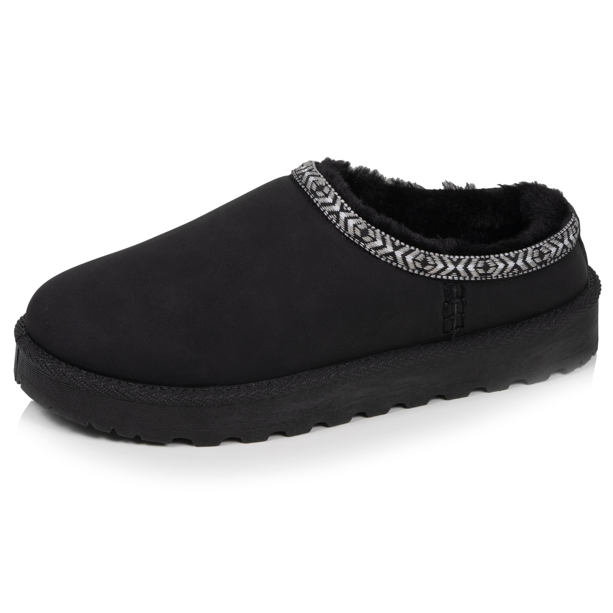 isotoner-sabots-cozy-femme-fourr-s-noir-everywear image 1