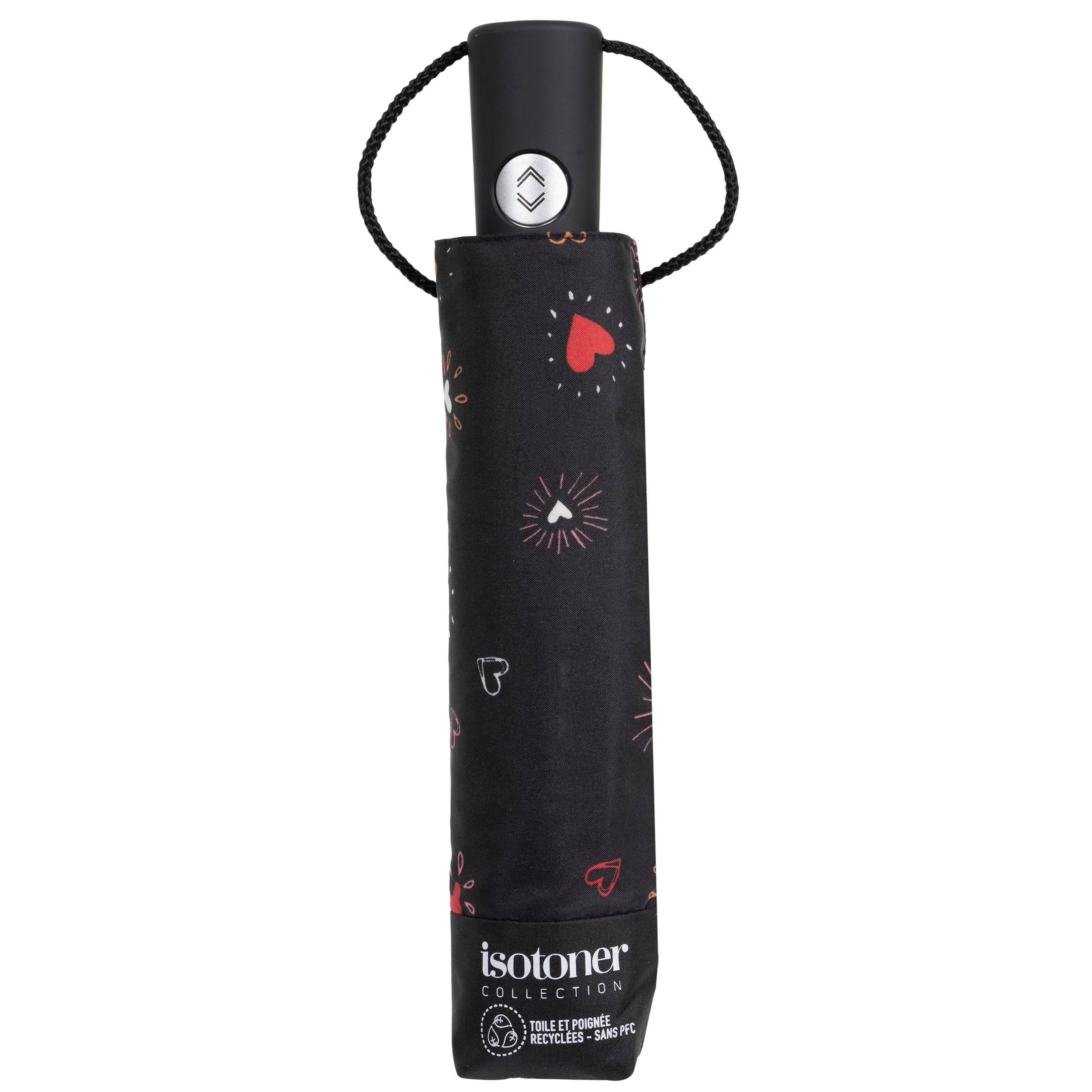 isotoner-parapluie-auto-c-ur-rouge-ouverture-automatique image 4