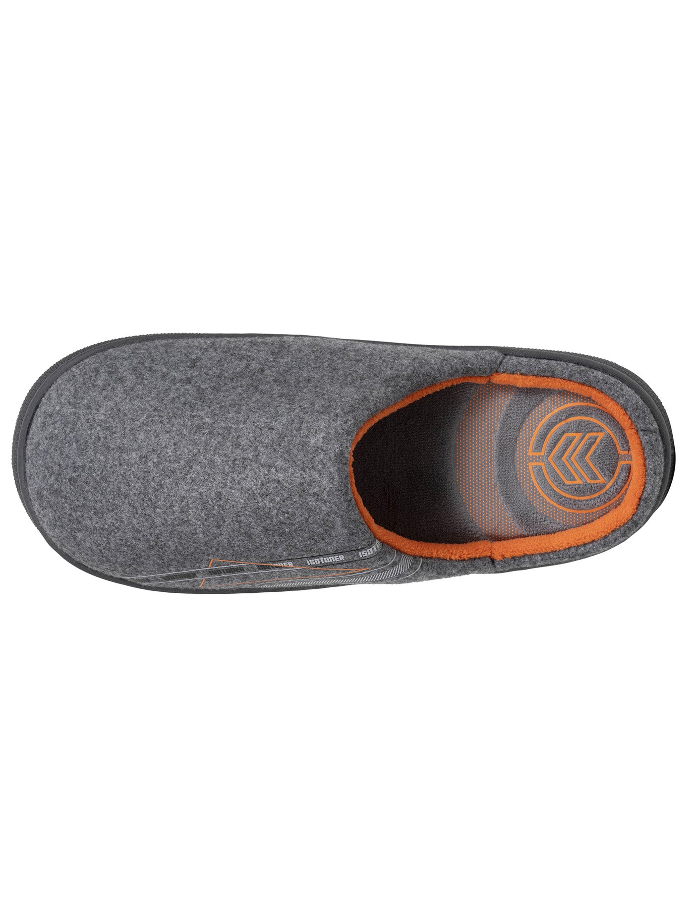 isotoner-chaussons-mules-homme-bloup-gris-chin-2 image 7