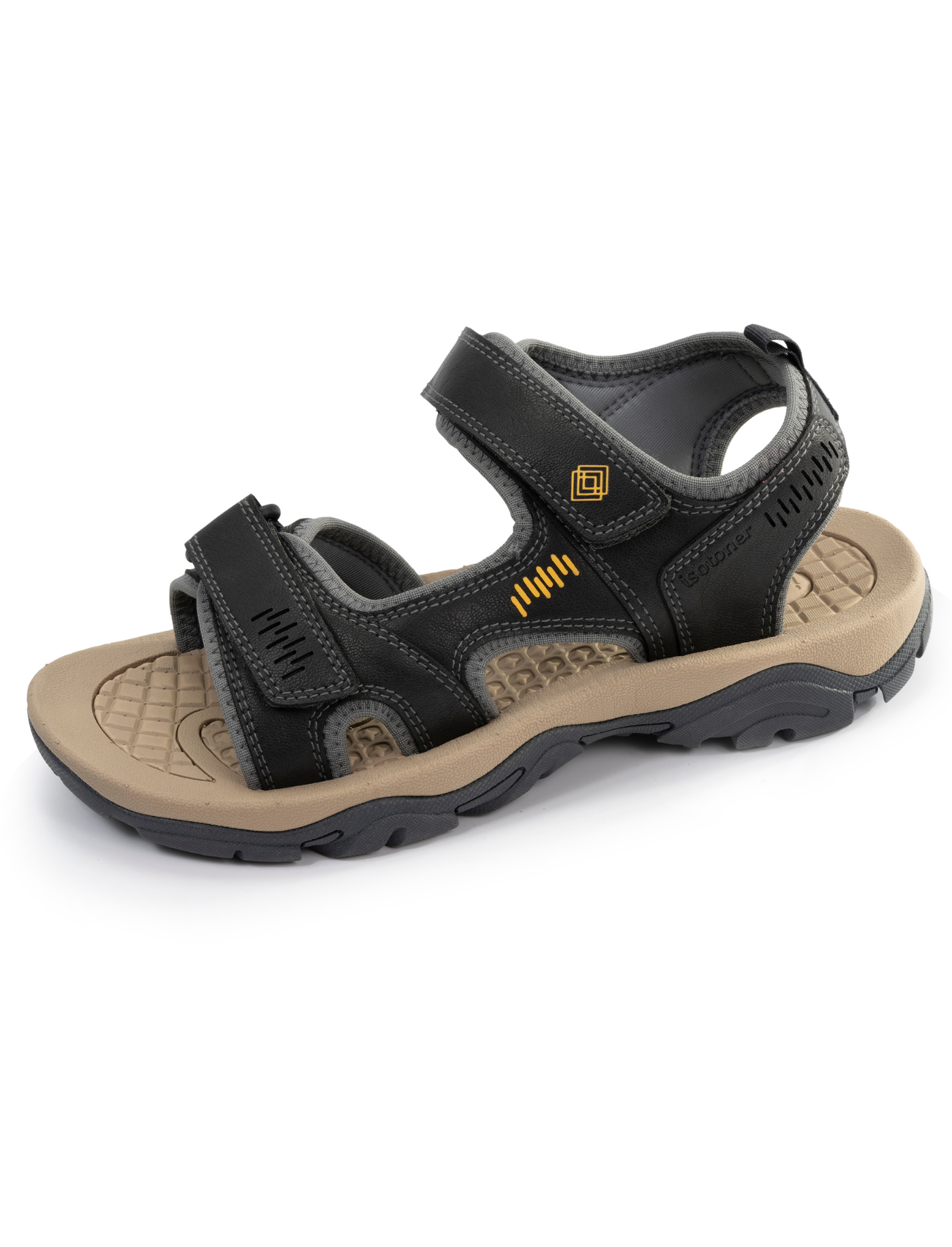 isotoner-sandales-homme-sport-gris-everywear image 6