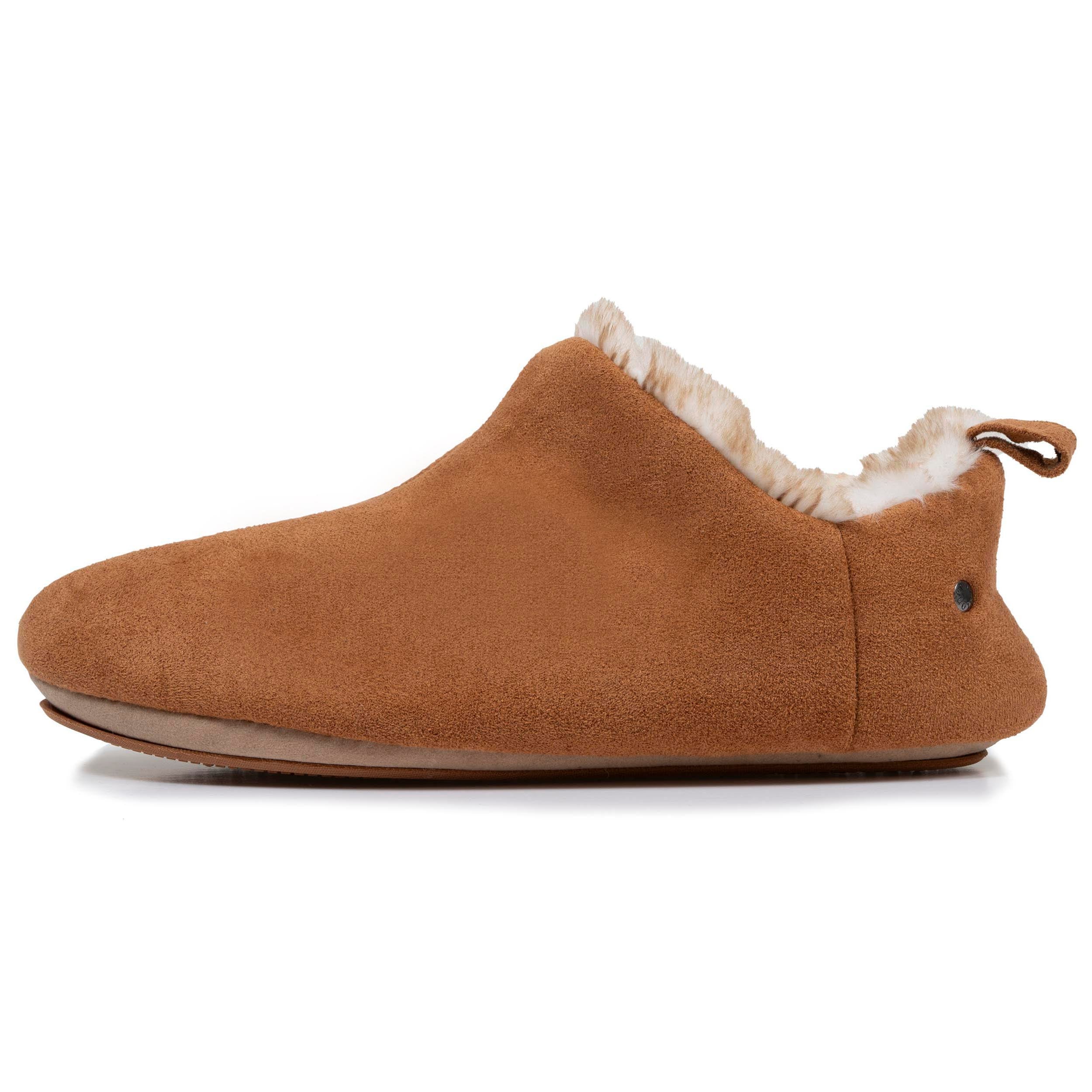 isotoner-chaussons-bottillons-bas-femme-camel image 4