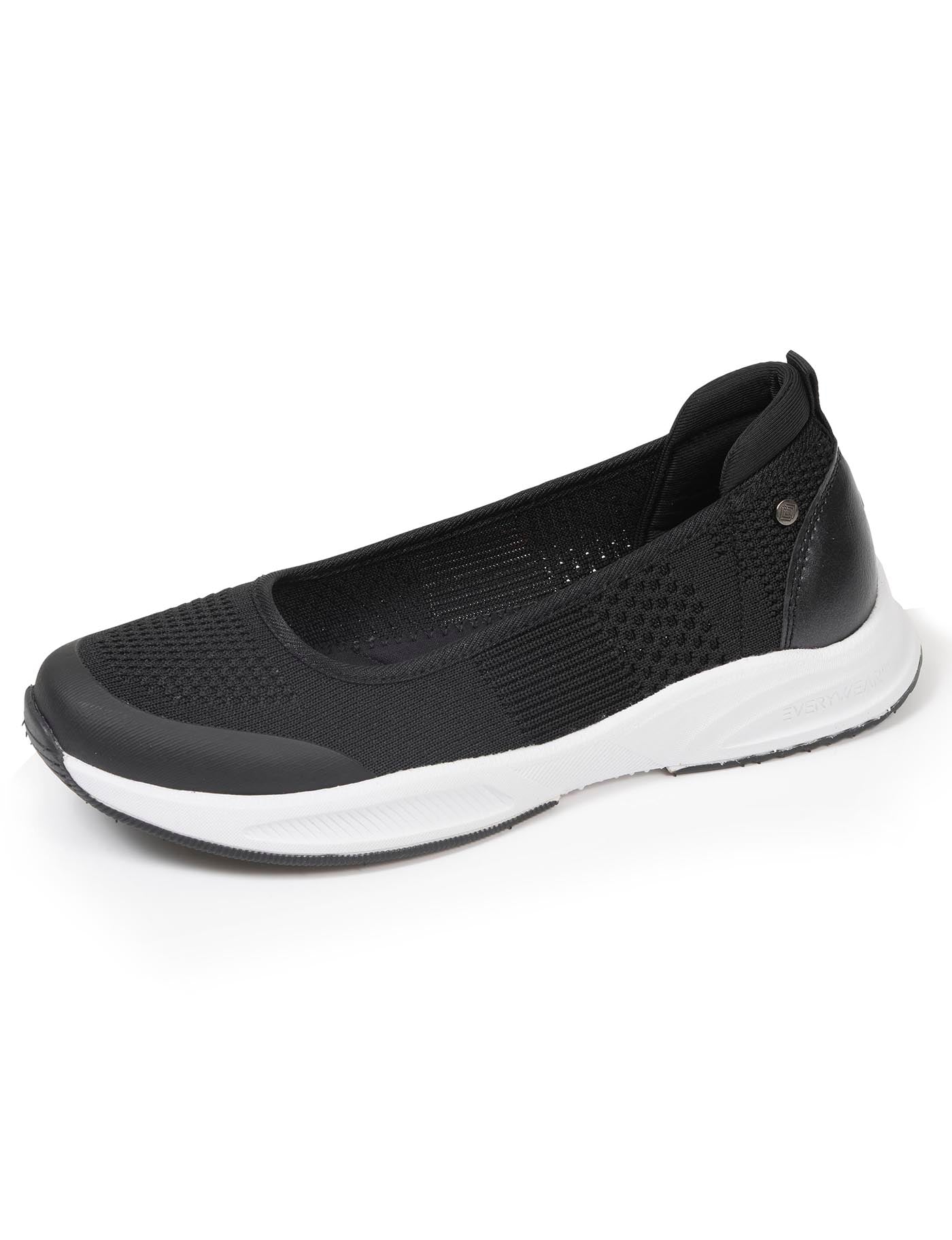 isotoner-ballerines-femme-confort-semelle-sport-noir image 6