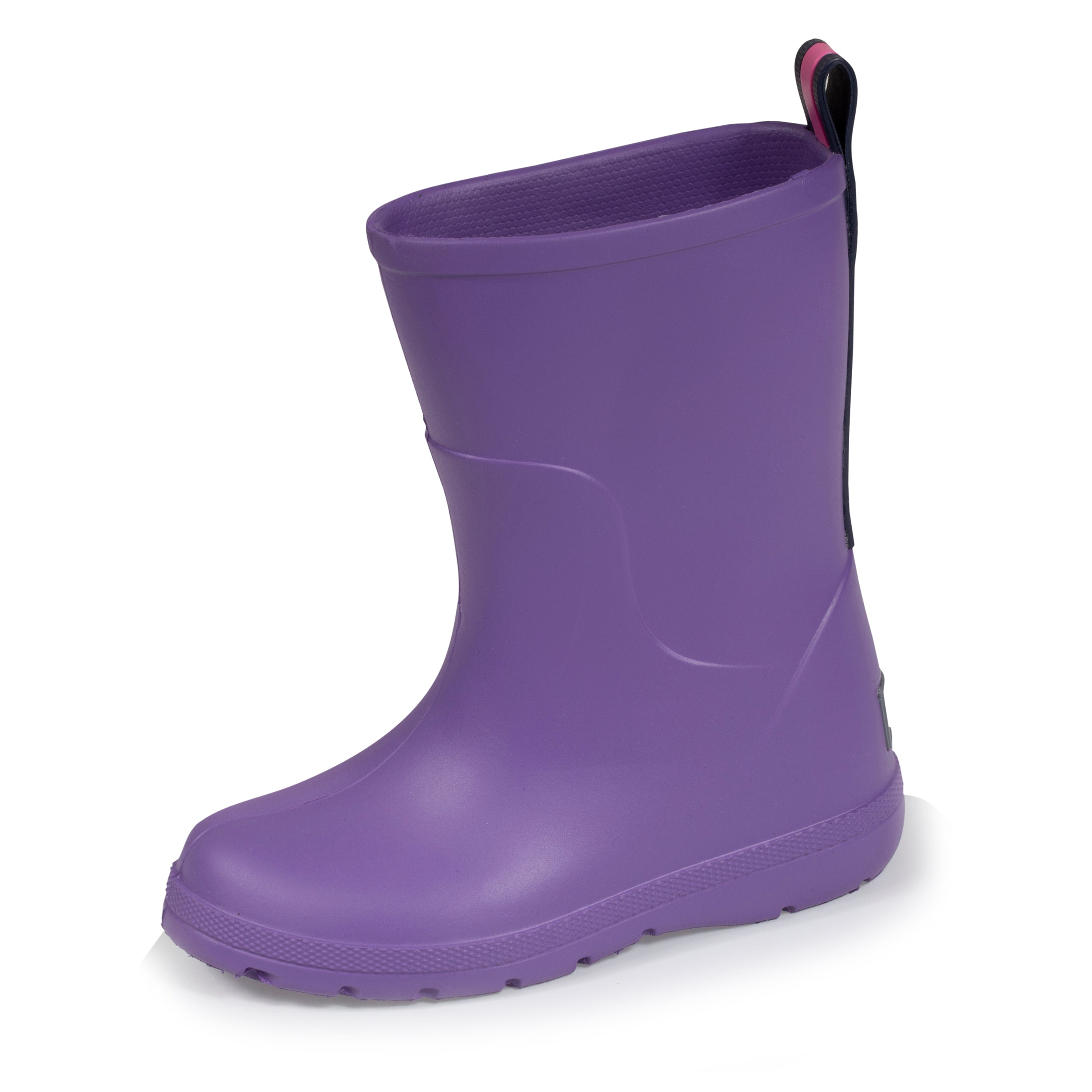 isotoner-bottes-de-pluie-enfant-23-30-violettes-everywear image 1