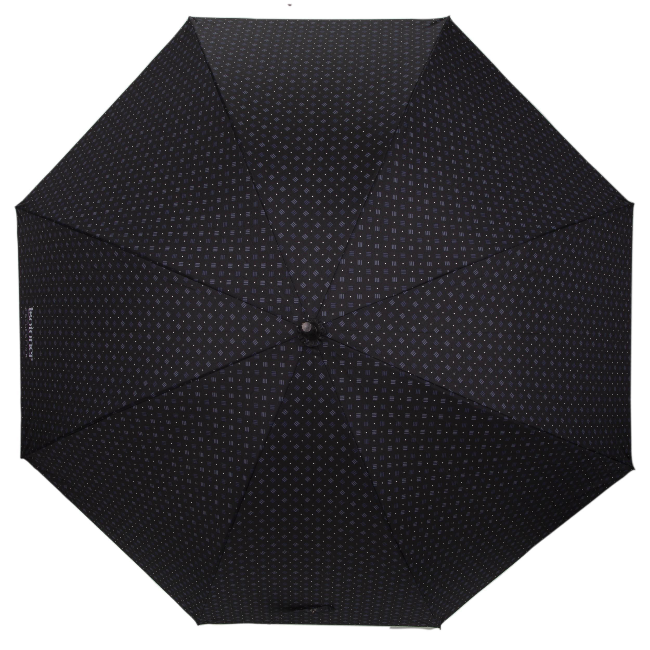 isotoner-parapluie-canne-automatique-cravate-trait-homme image 4