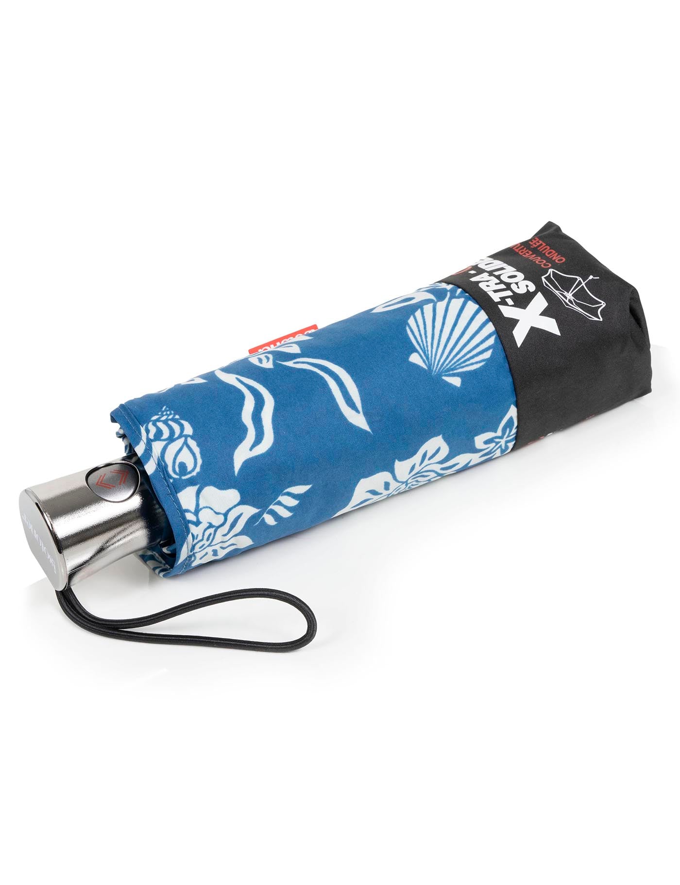 isotoner-parapluie-x-tra-solide-23-cm-coquillage-bleu image 6
