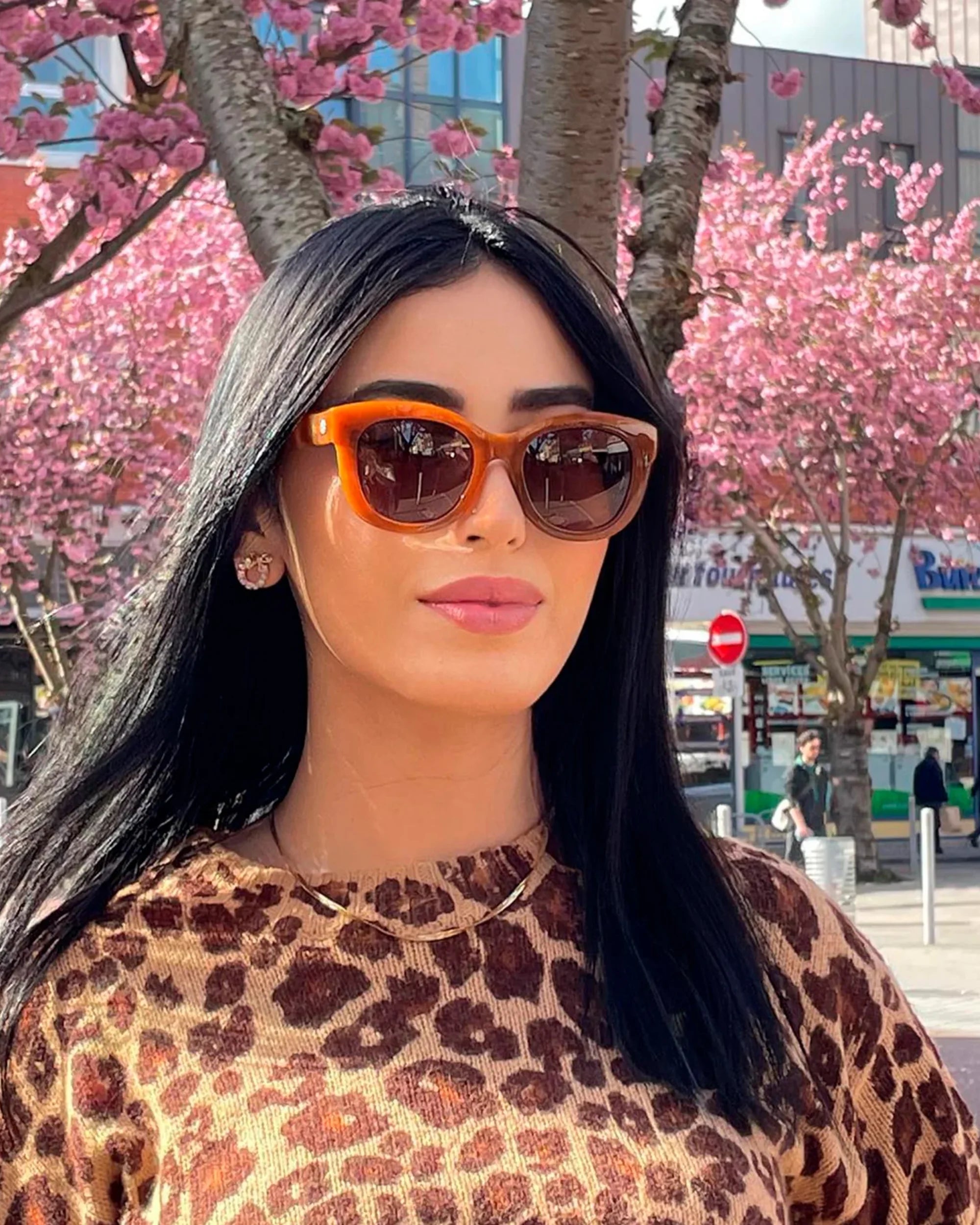 isotoner-lunettes-de-soleil-femme-papillon-caramel-verres-polarisants-cat-3 image 2