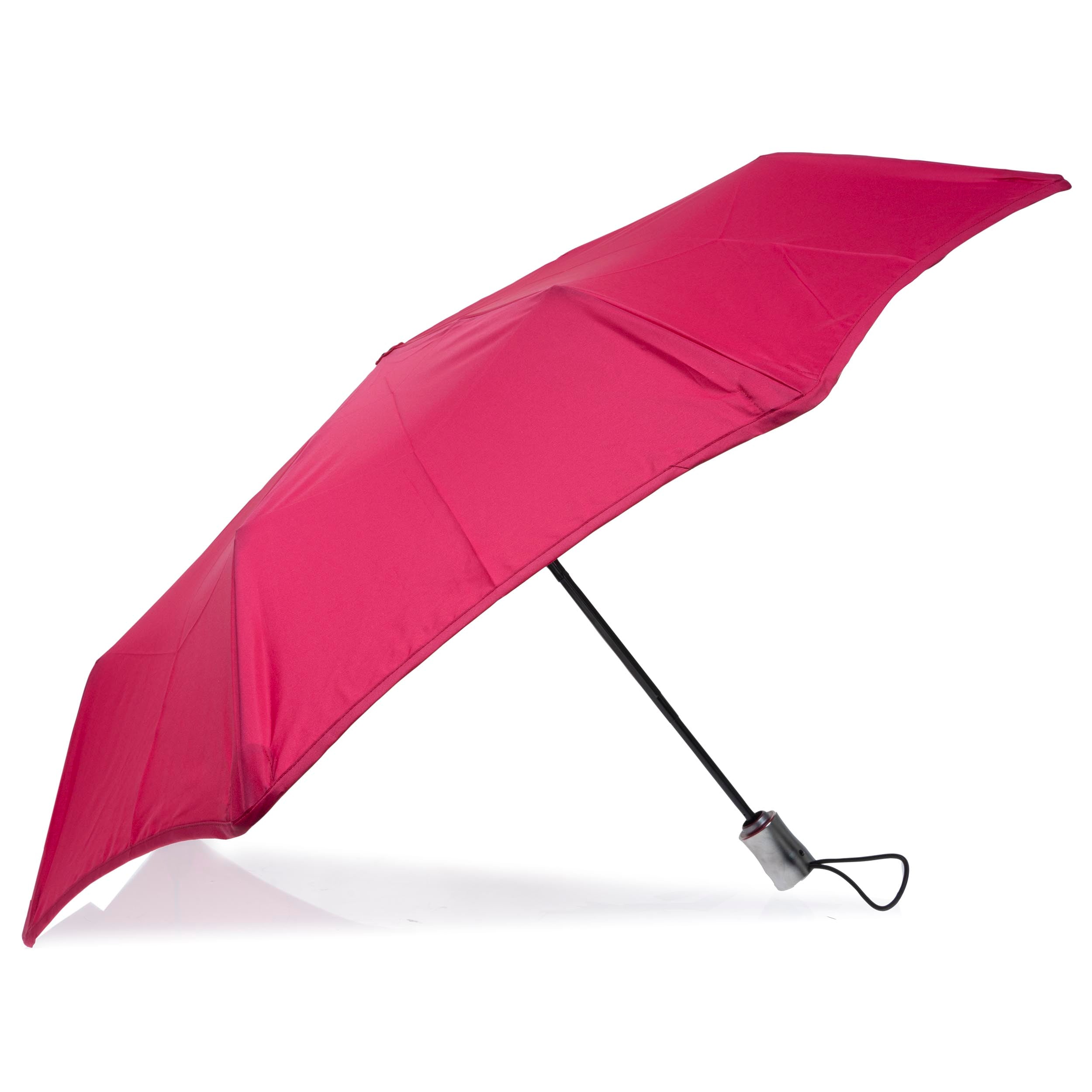 isotoner-parapluie-x-tra-solide-28-cm-framboise-automatique image 2