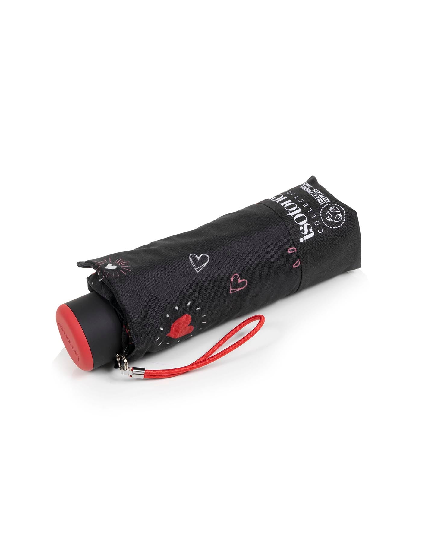 isotoner-parapluie-mini-slim-c-ur-rouge-les-premium image 6