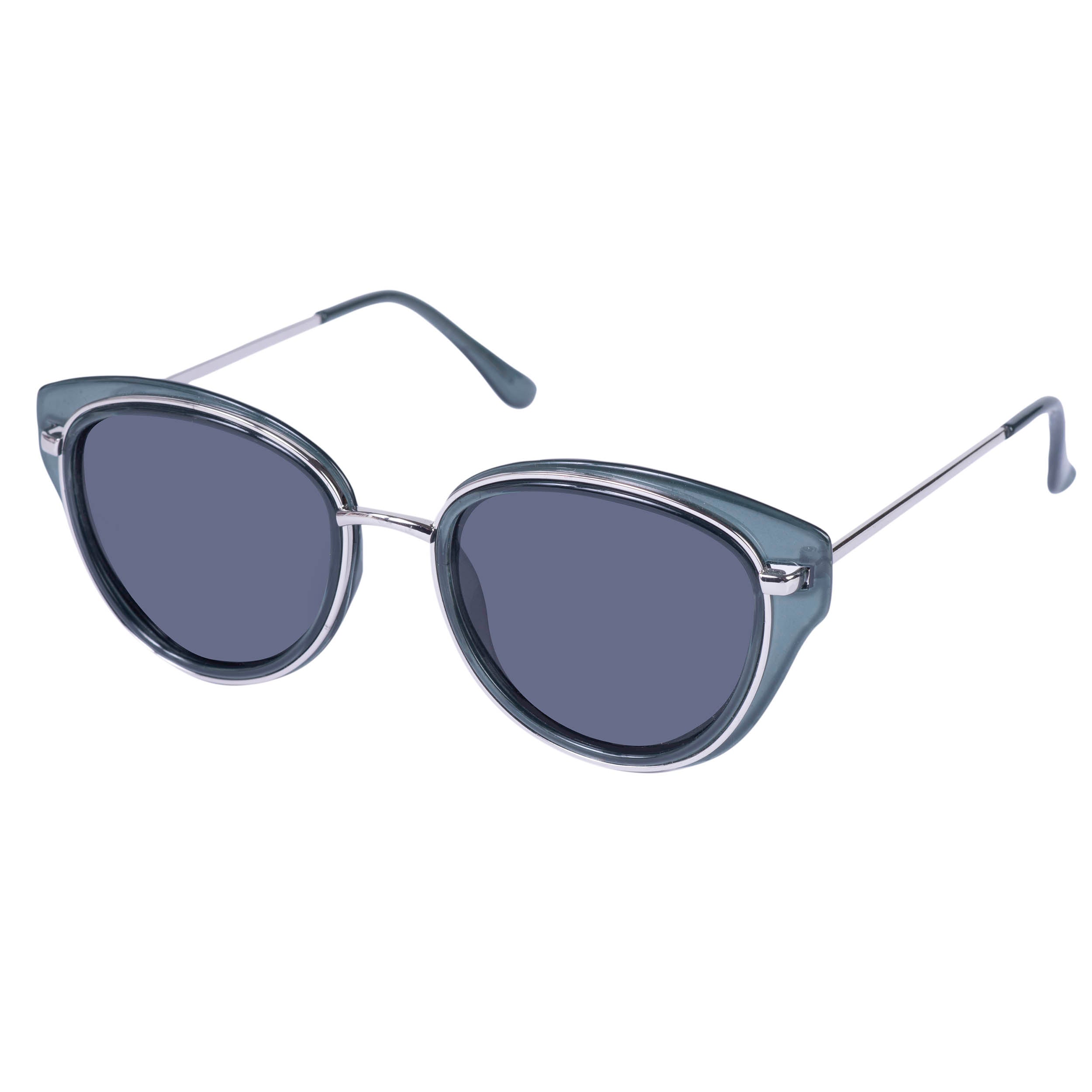 isotoner-lunettes-de-soleil-femme-argent-translucide-polaris-es image 2