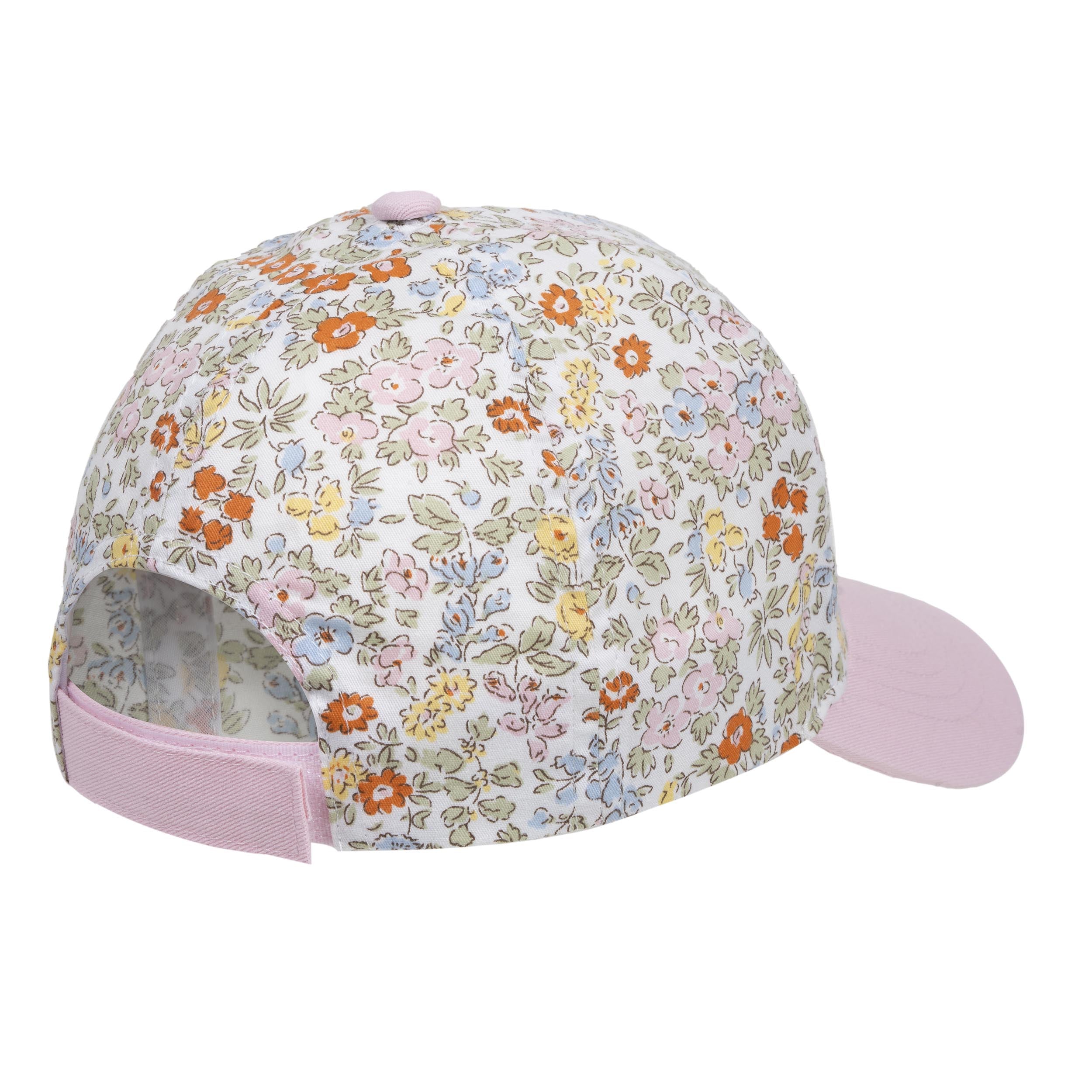 isotoner-casquette-enfant-4-8-ans-petites-fleurs-coton image 2