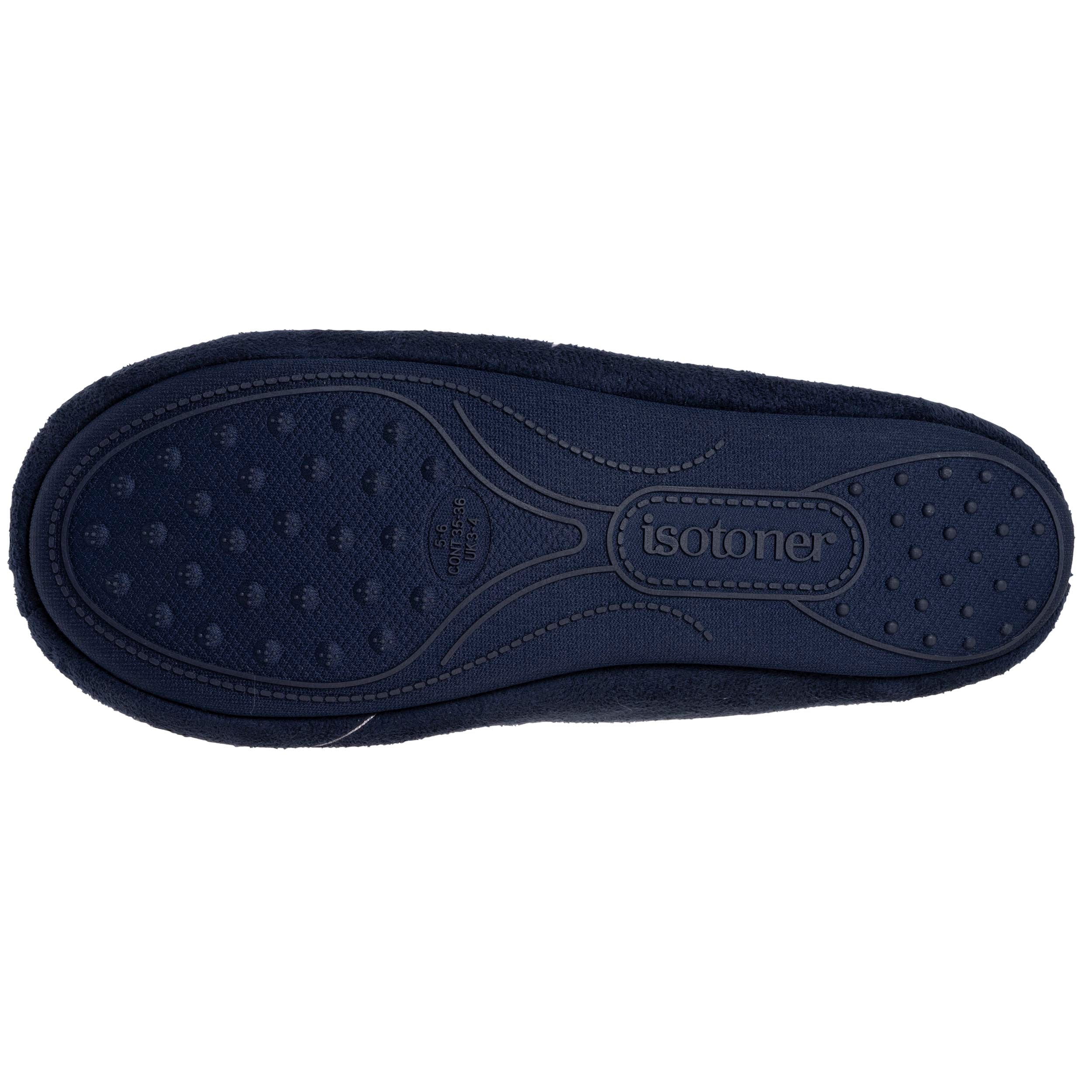 isotoner-chaussons-ballerines-junior-marine-tortue image 4