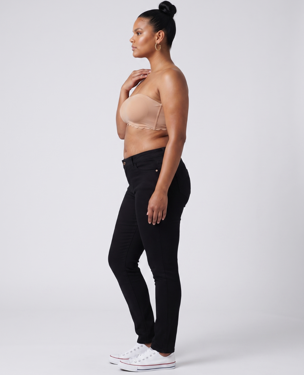 cache-c-ur-sharon-jean-de-grossesse-et-post-partum-slim-noir image 3