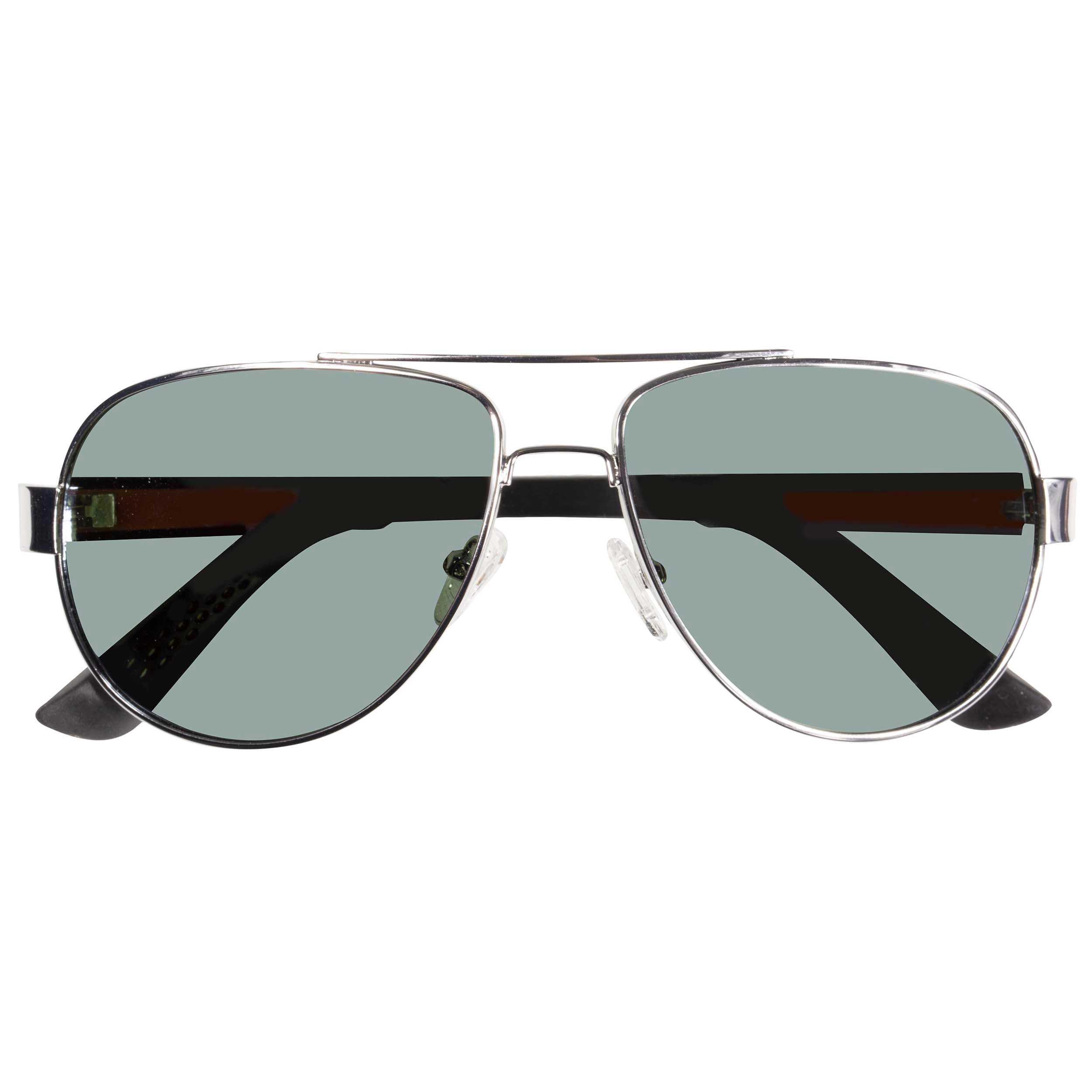 isotoner-lunettes-de-soleil-pilote-argent-x-tra-flex-polaris-cat-3 image 1