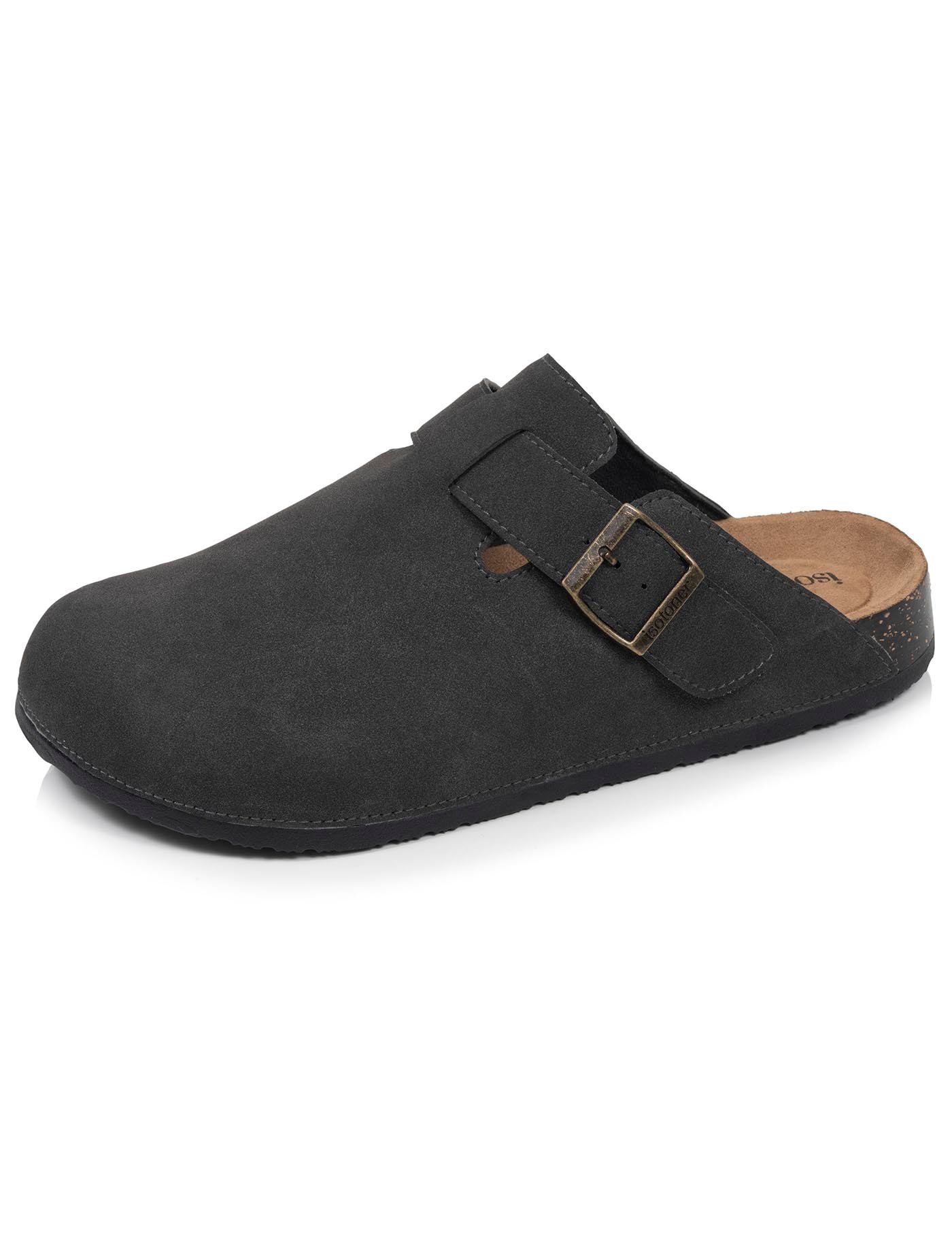 isotoner-mules-sabots-homme-gris-everywear image 6