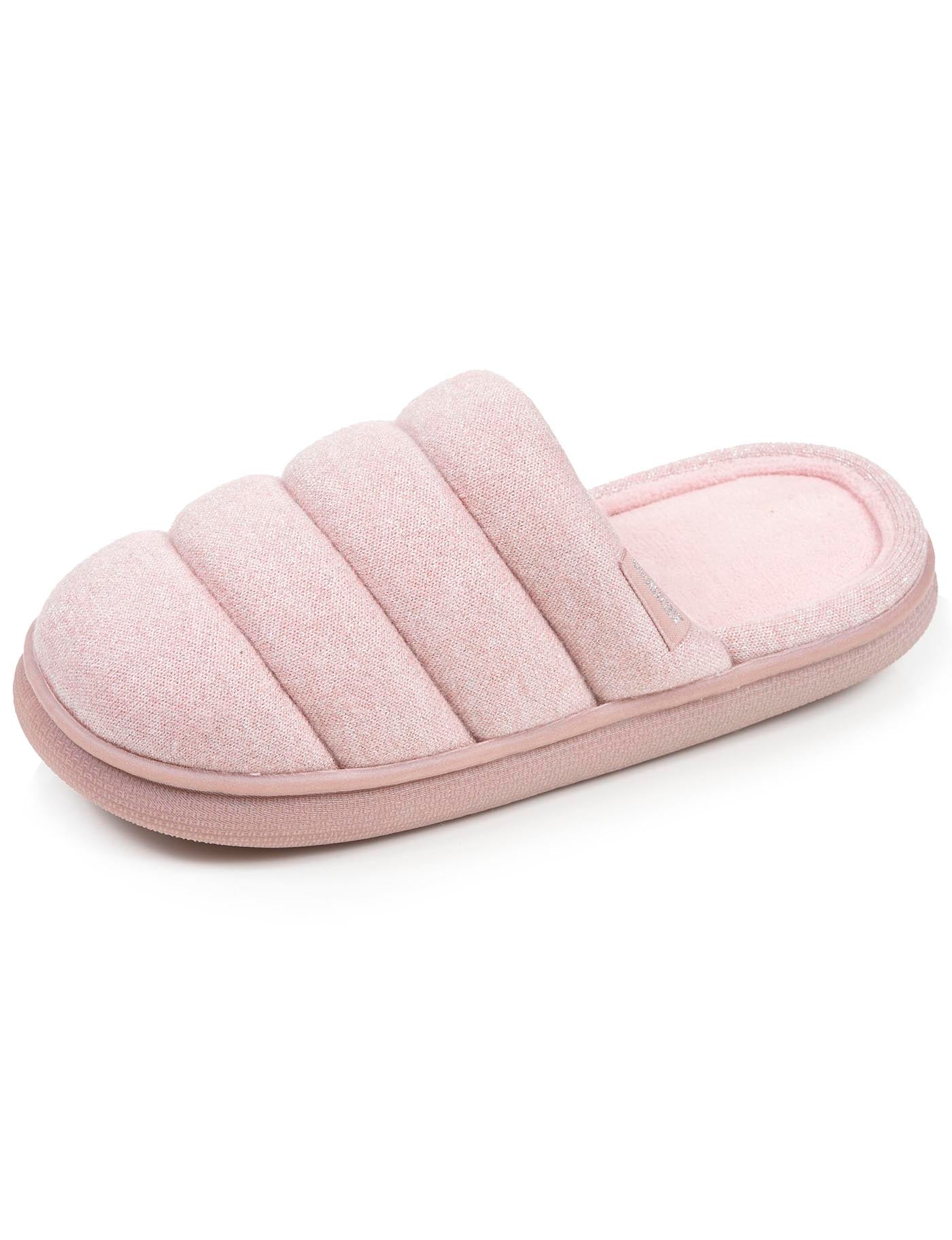 isotoner-chaussons-mules-femme-bloup-blush-maille-m-tallis-e image 6