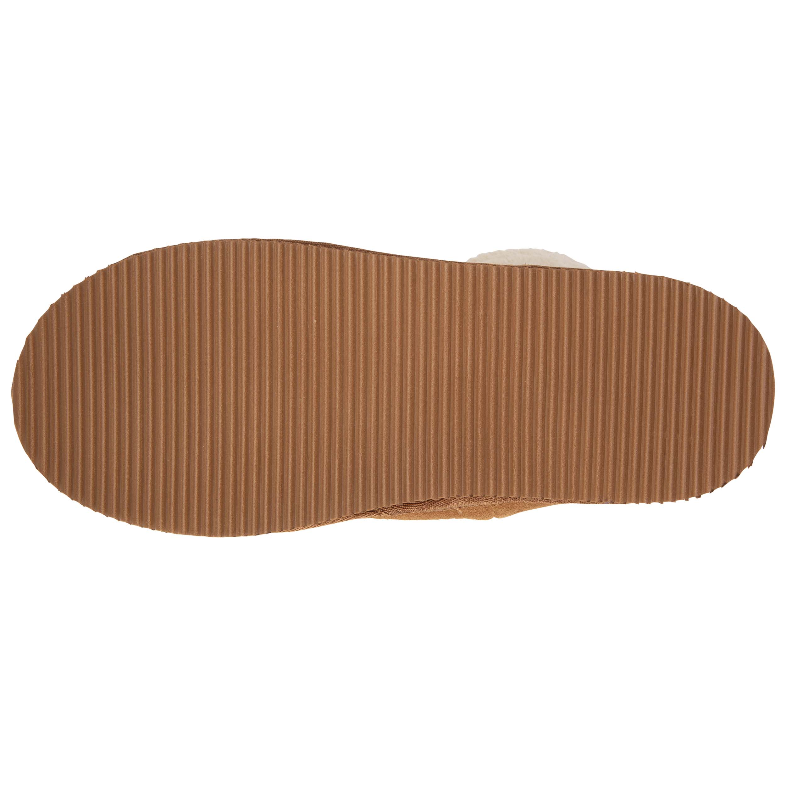 isotoner-chaussons-bottillons-fourr-s-femme-camel-cuir image 4