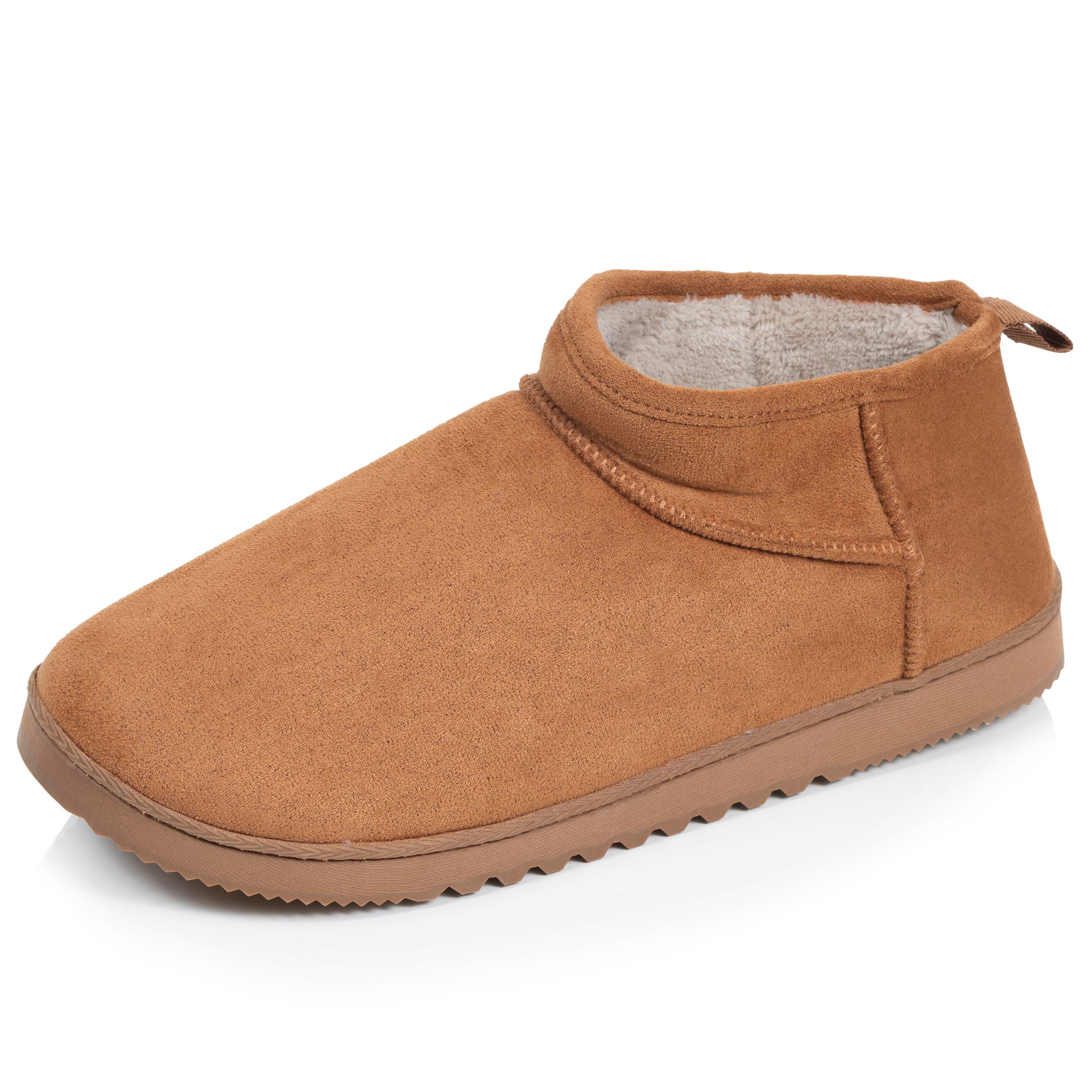 isotoner-chaussons-bottillons-homme-camel-su-dine image 1