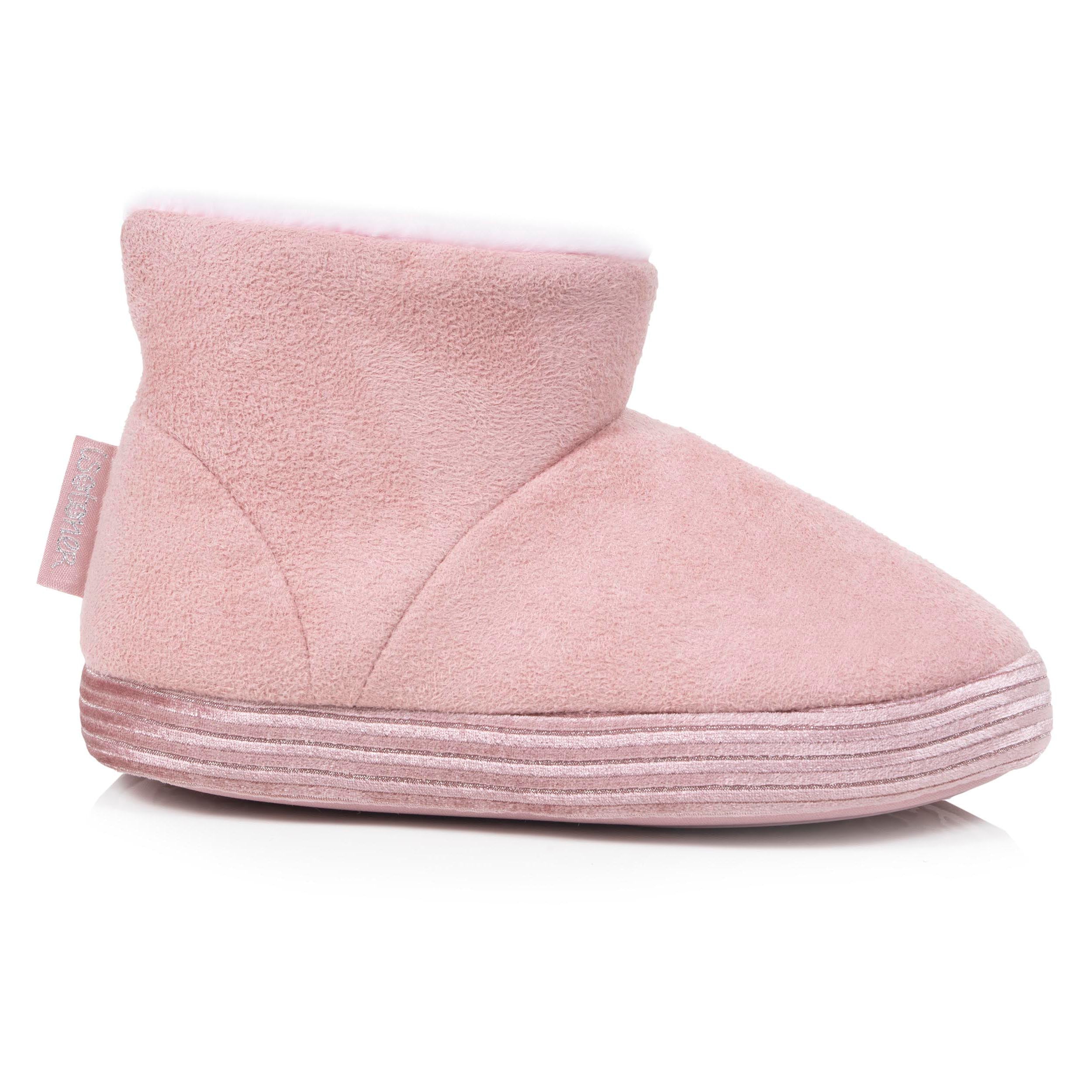 isotoner-chaussons-bottillons-enfant-su-dine-rose image 8