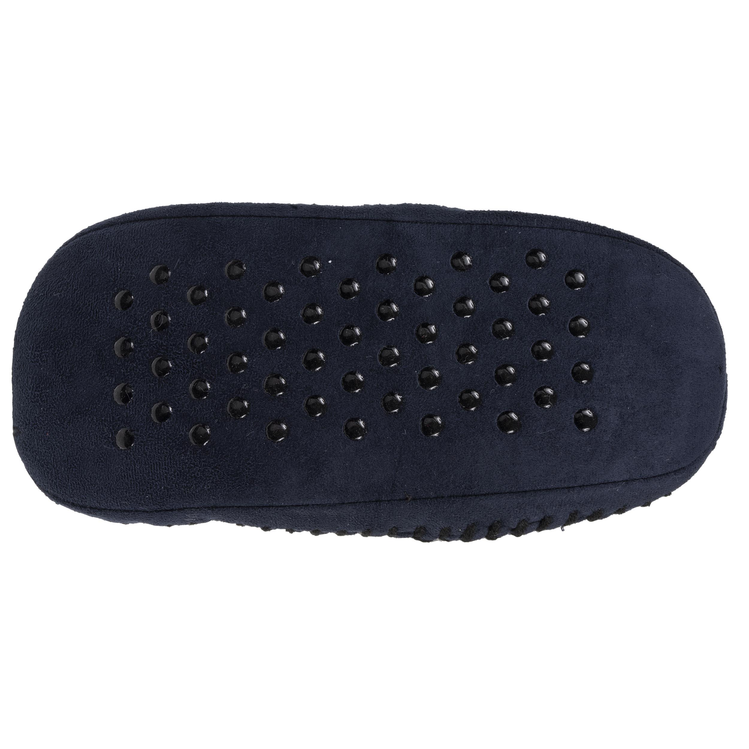 isotoner-chaussons-scandinaves-homme-jacquard-marine image 4