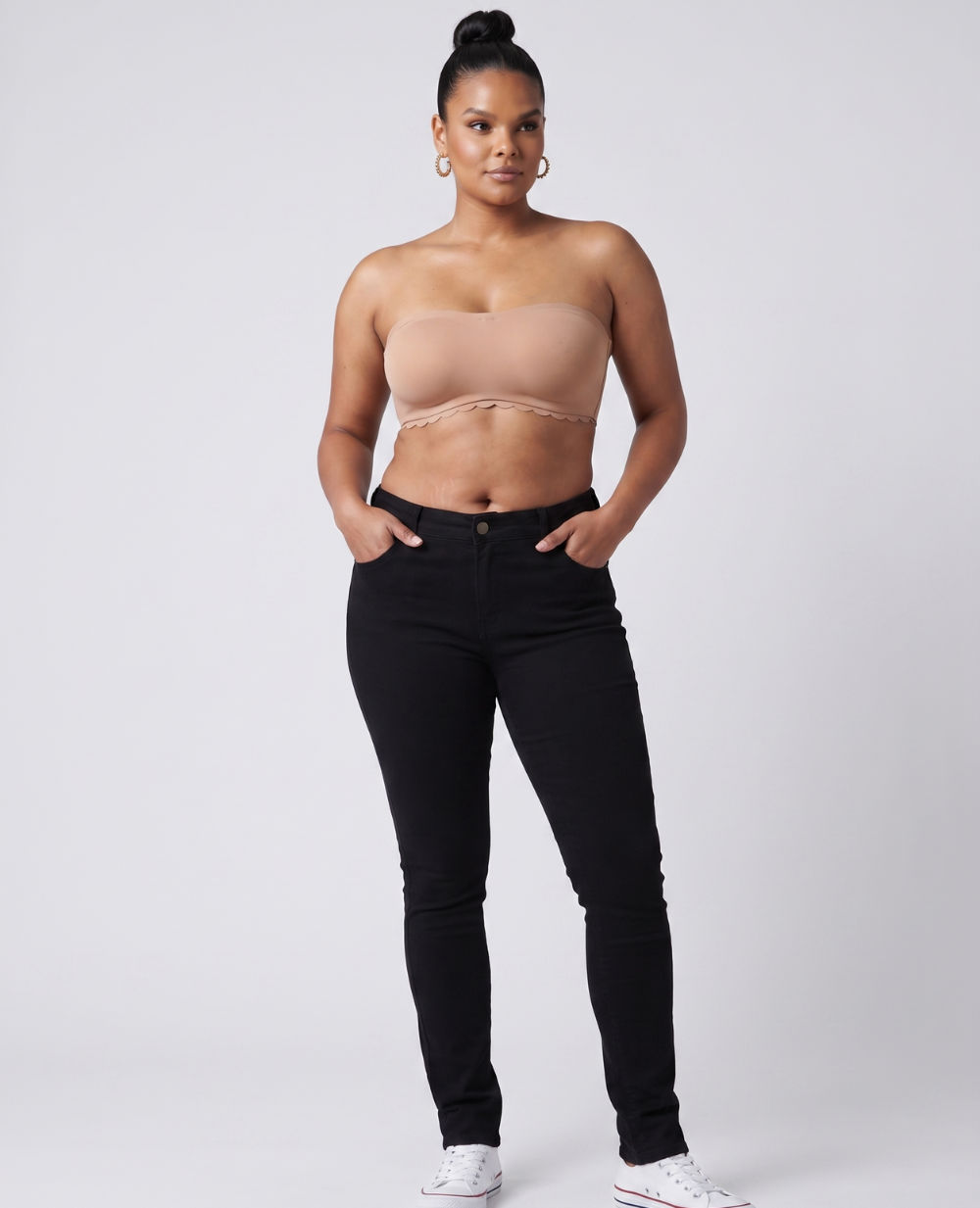 cache-c-ur-sharon-jean-de-grossesse-et-post-partum-slim-noir image 2