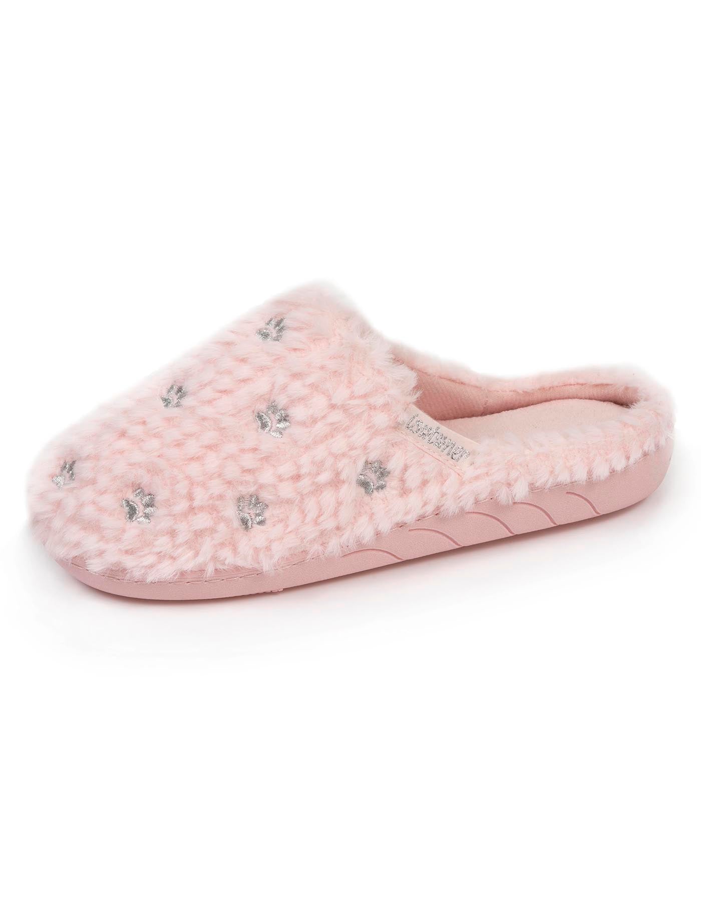 isotoner-chaussons-mules-junior-rose-chat image 6