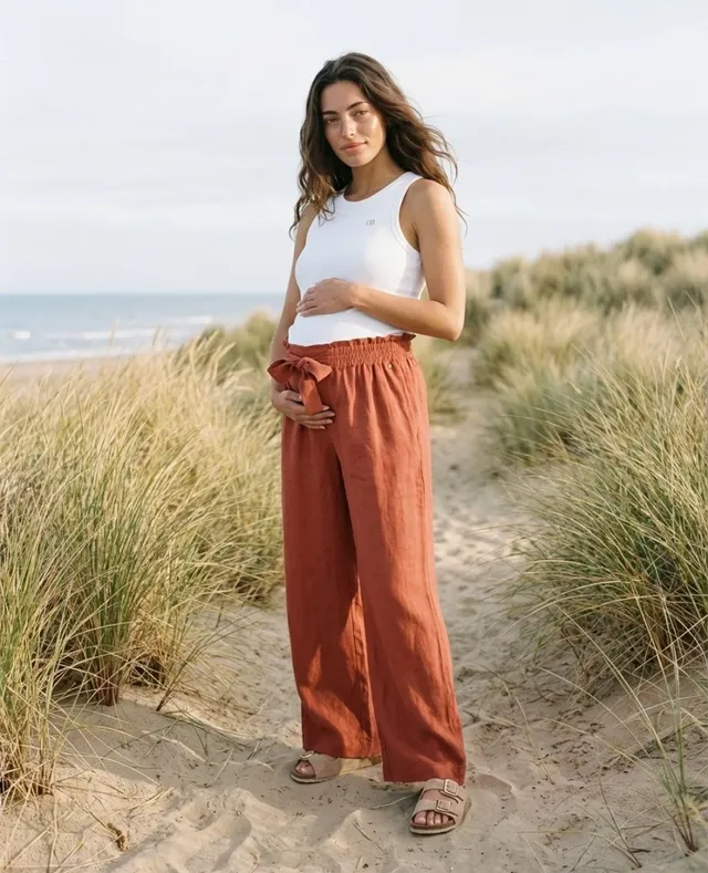 cache-c-ur-pantalon-de-grossesse-sahel-cuivre image 1