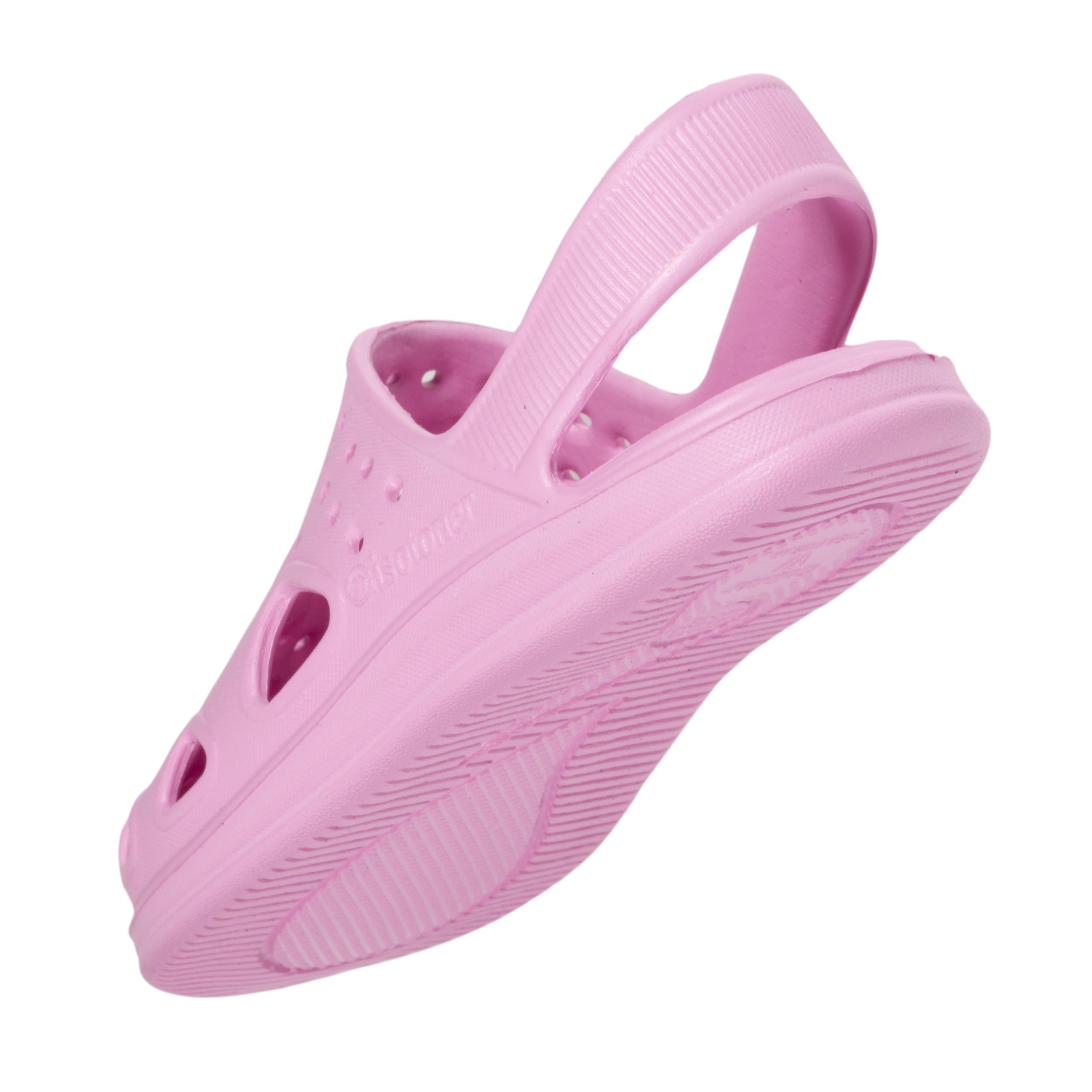 isotoner-mules-sabots-enfant-rose-bonbon image 5