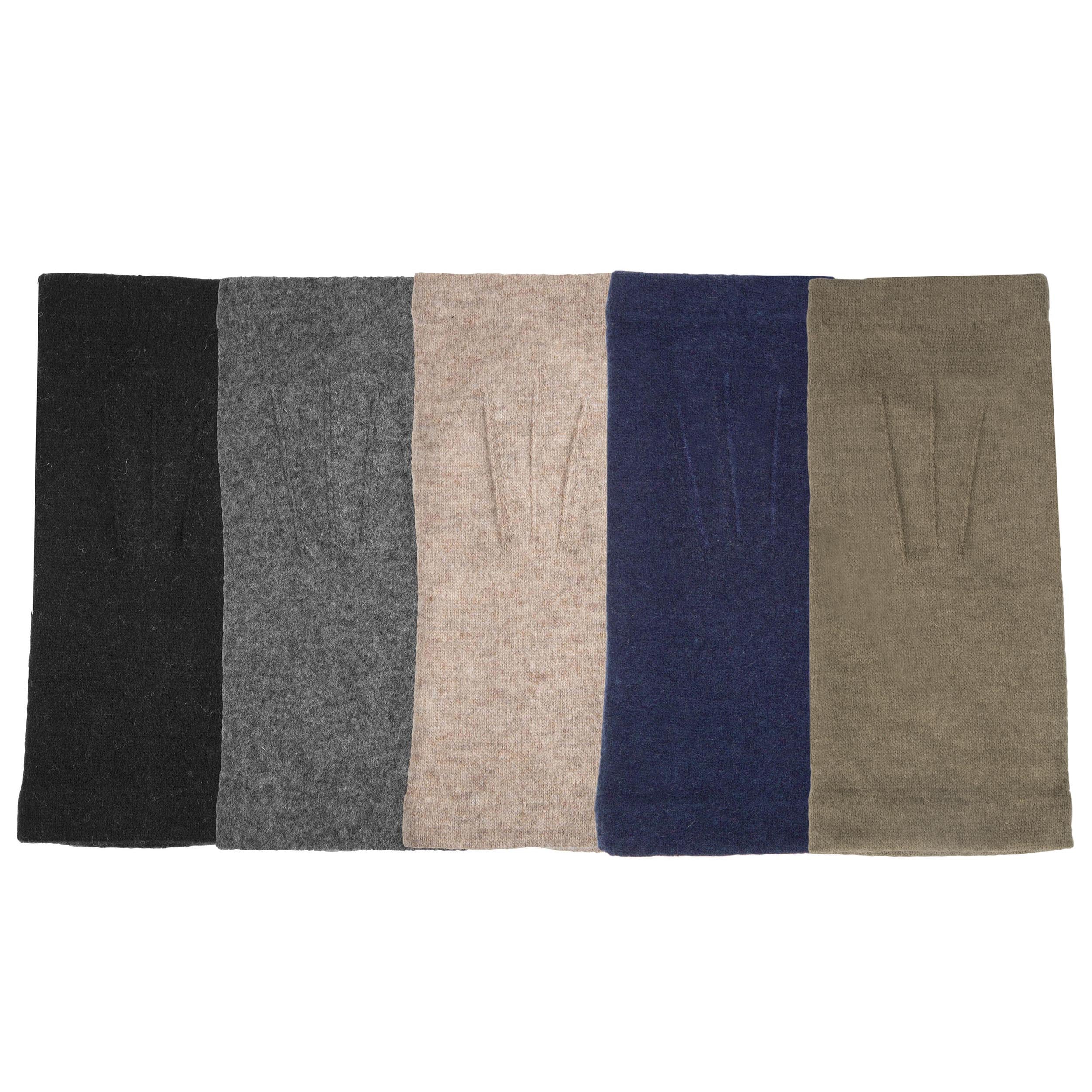 isotoner-mitaines-femme-laine-gris-chin image 2