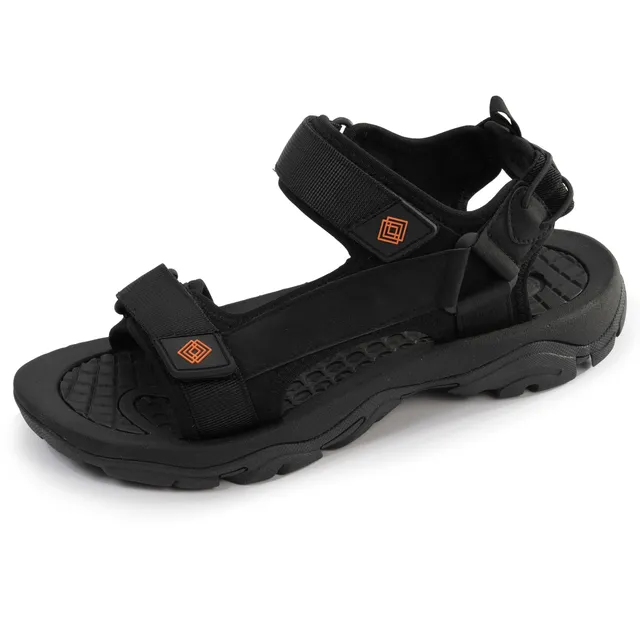 isotoner-sandales-homme-sport-noir-everywear image 1