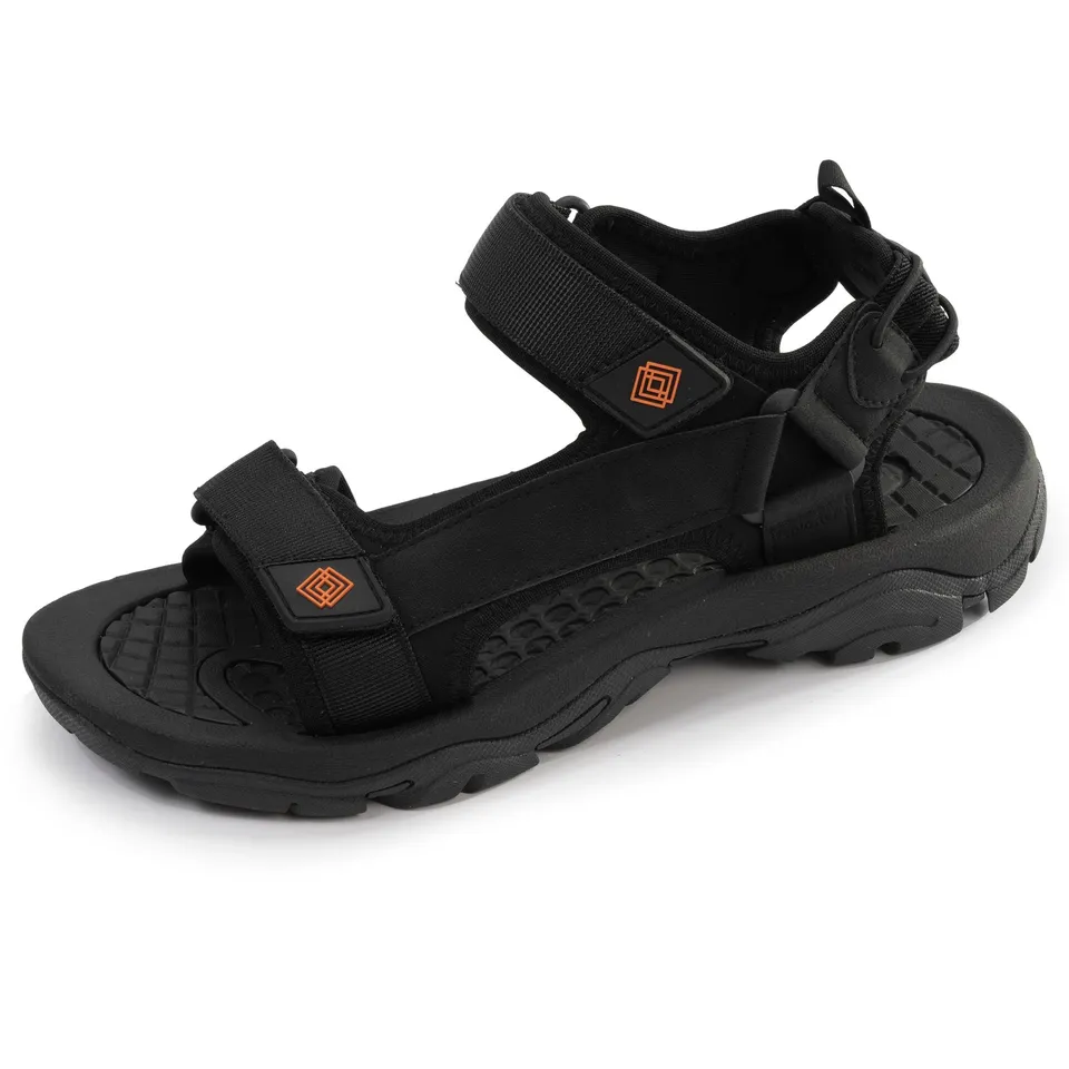 isotoner-sandales-homme-sport-noir-everywear image 1