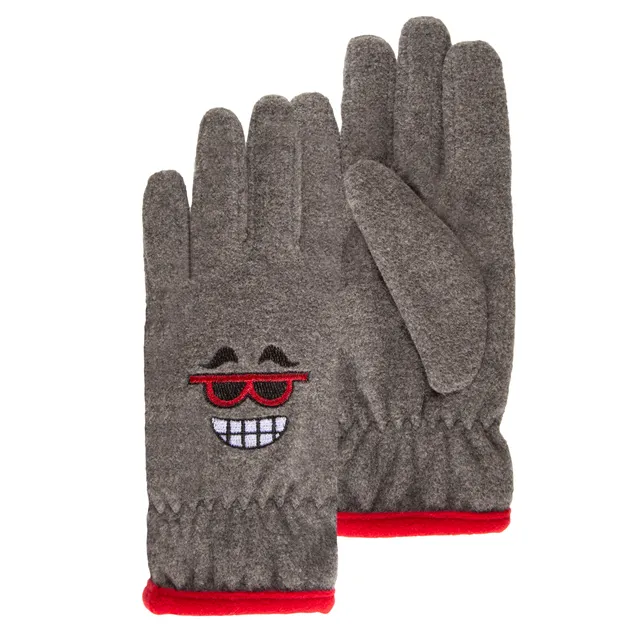 isotoner-gants-enfant-6-8-ans-polaire-gris image 1