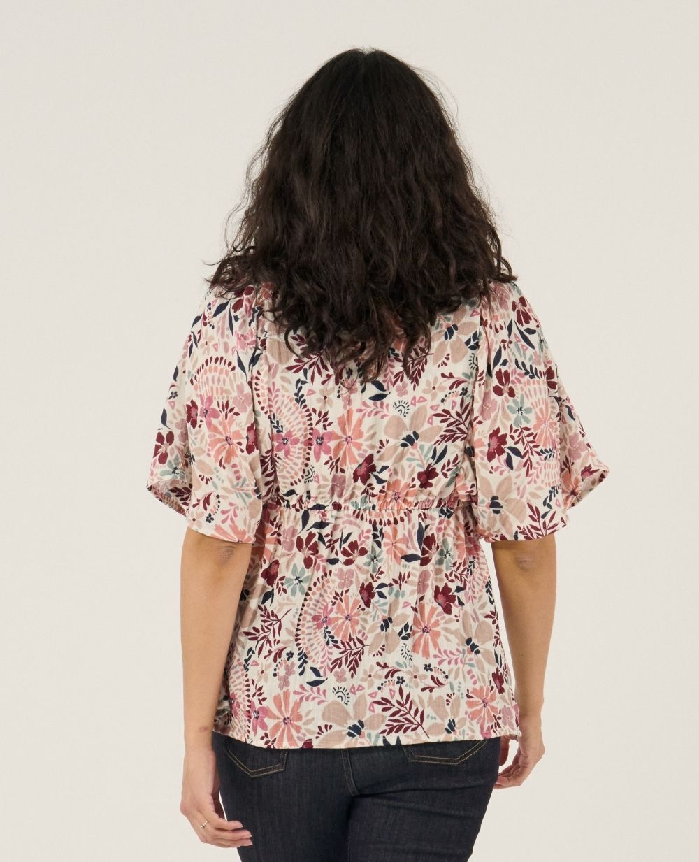 cache-c-ur-bella-blouse-chemise-d-allaitement-manches-papillon-multicolore image 5