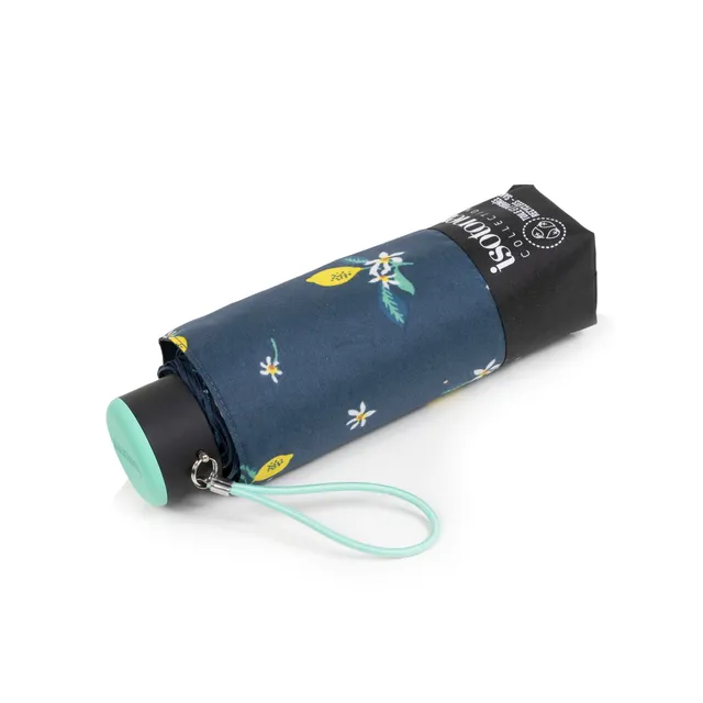 isotoner-parapluie-mini-slim-citron-jaune image 1