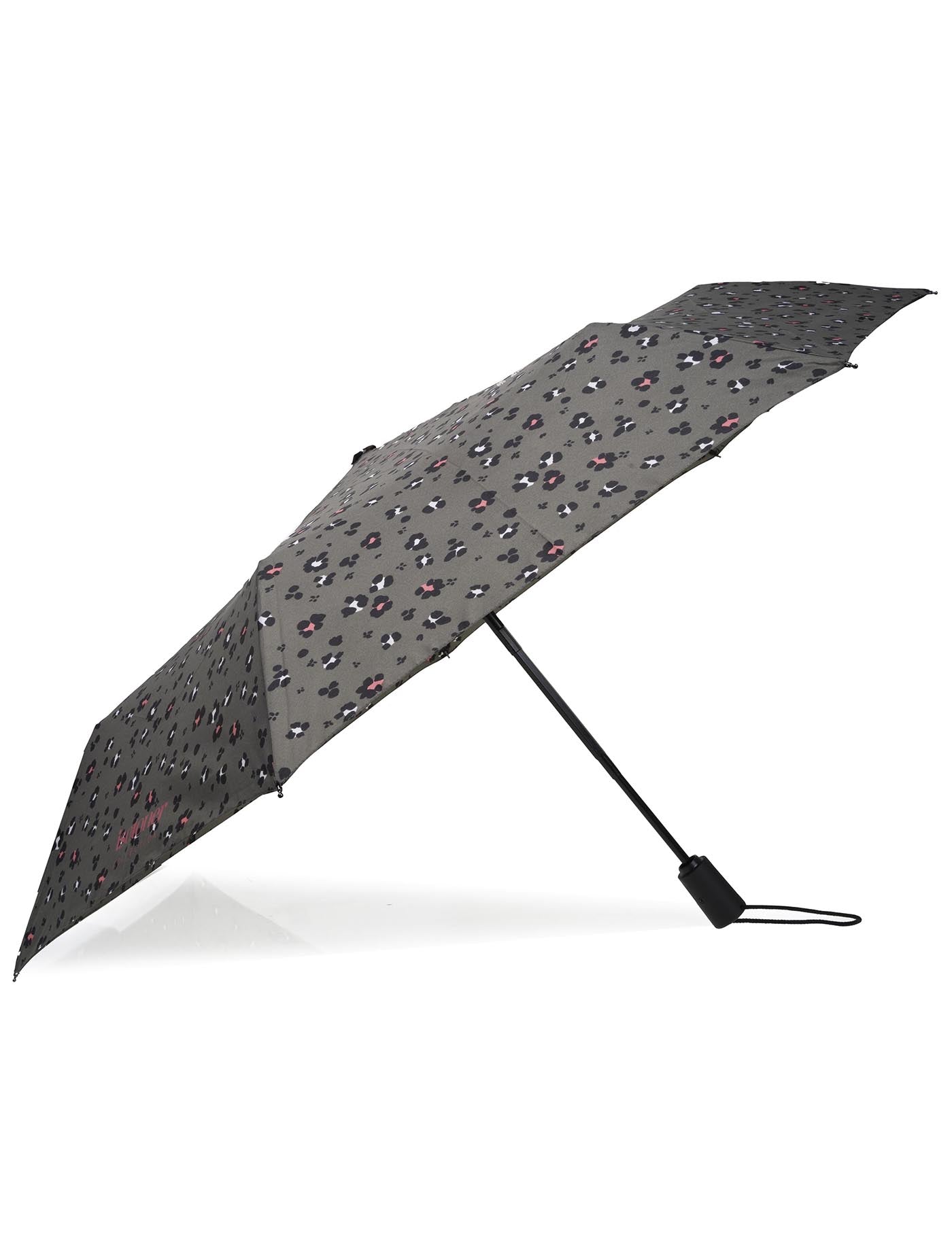 isotoner-parapluie-auto-l-opard-kaki-ouverture-fermeture-automatique image 7