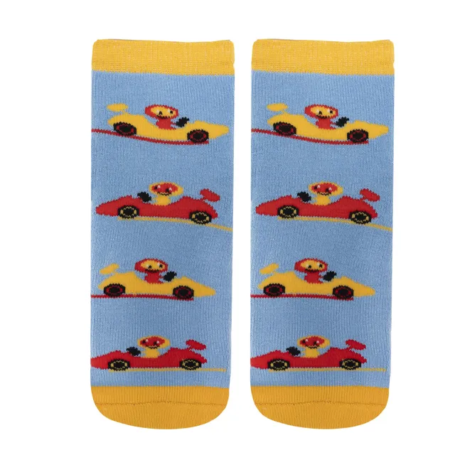 isotoner-chaussettes-anti-d-rapantes-enfant-jaune-1-4-ans image 1