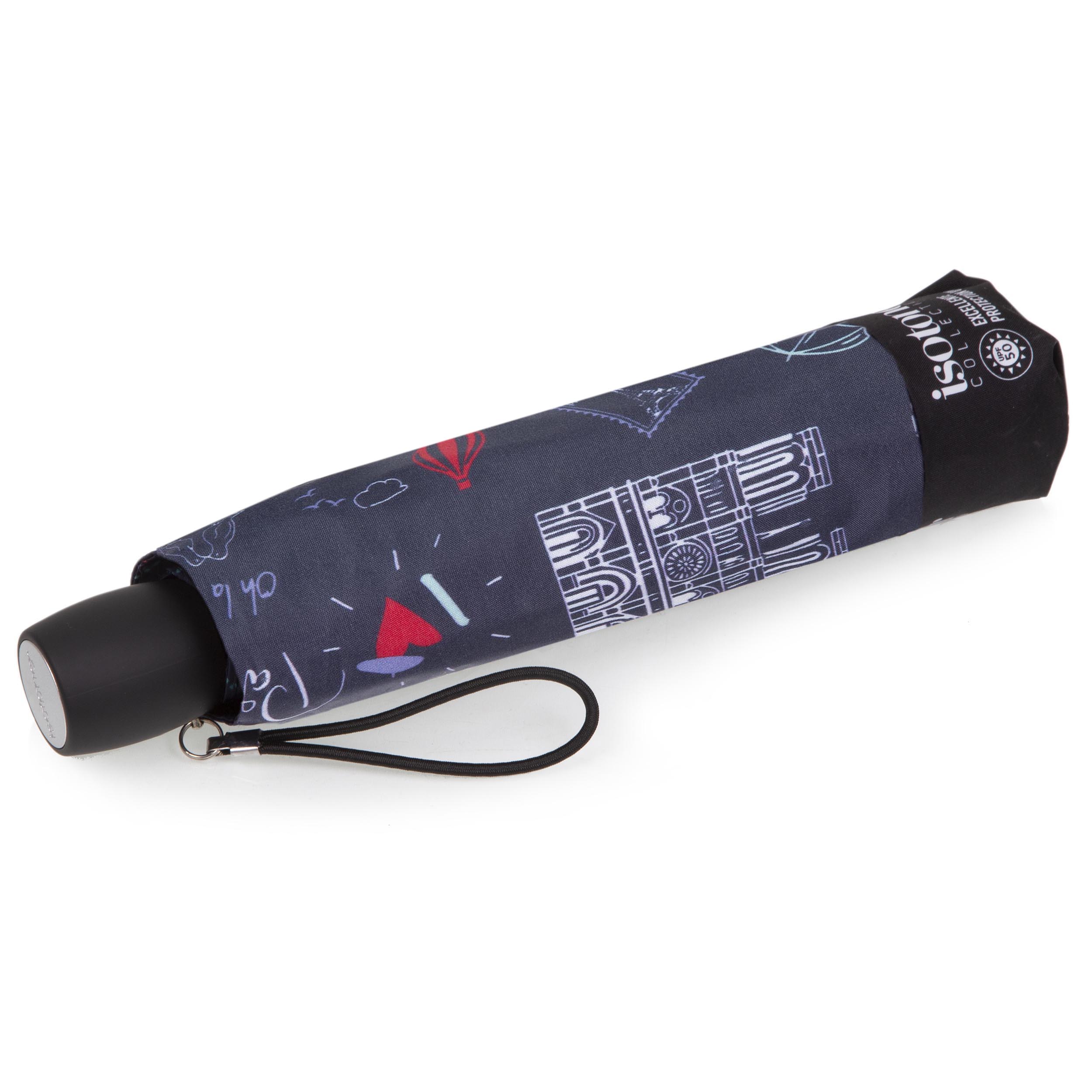isotoner-parapluie-ombrelle-slim-paris-upf50-femme image 1