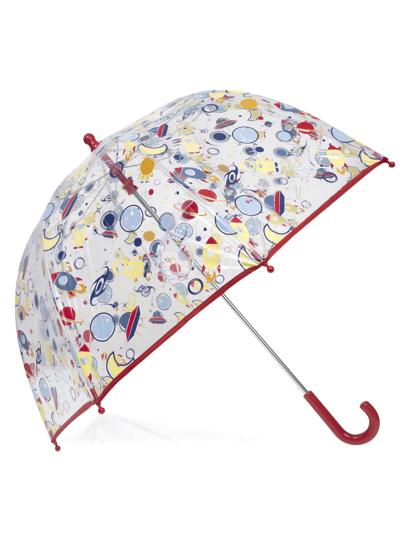 isotoner-parapluie-enfant-cloche-transparent-cosmonaute-70-cm image 7