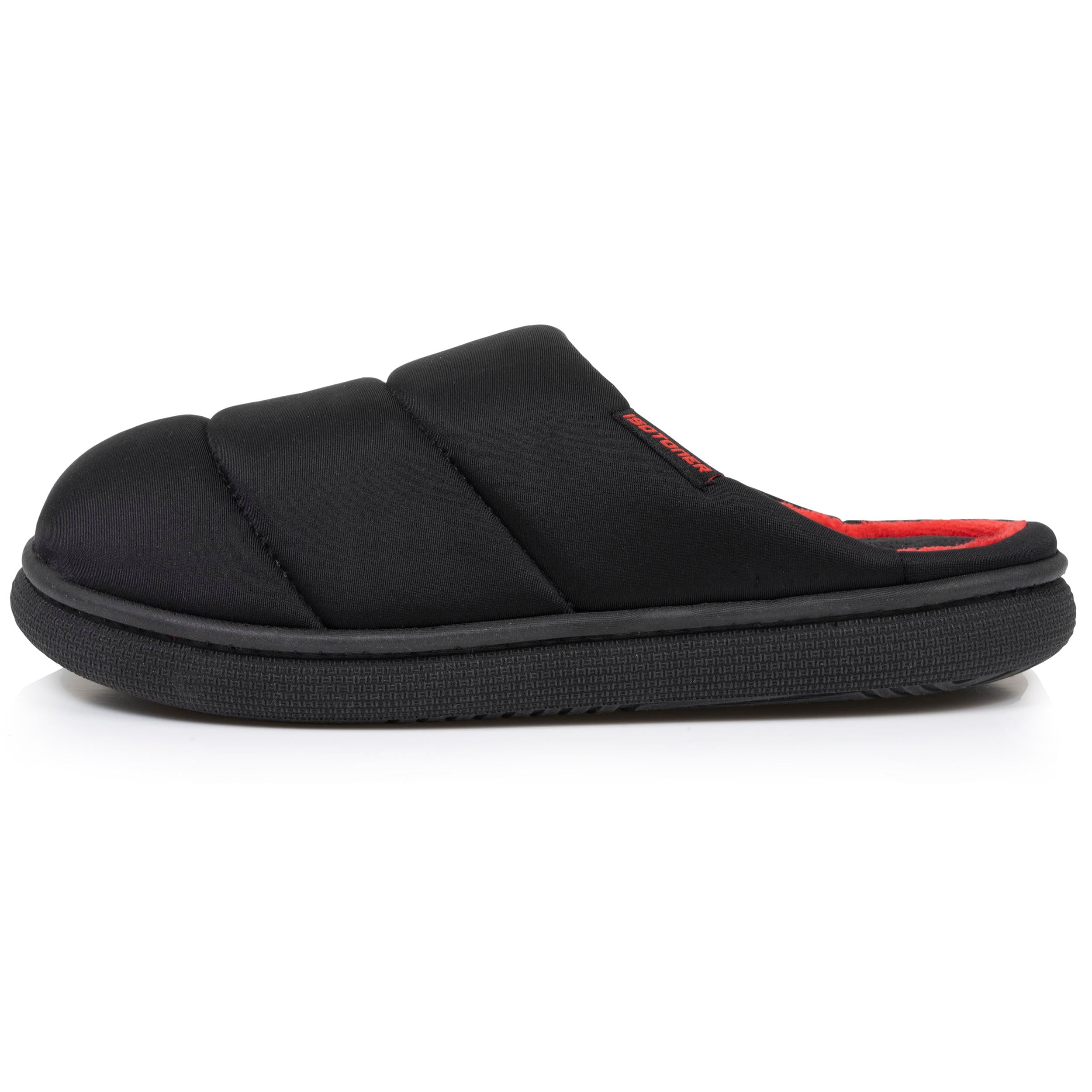 isotoner-chaussons-mules-homme-bloup-noir image 3