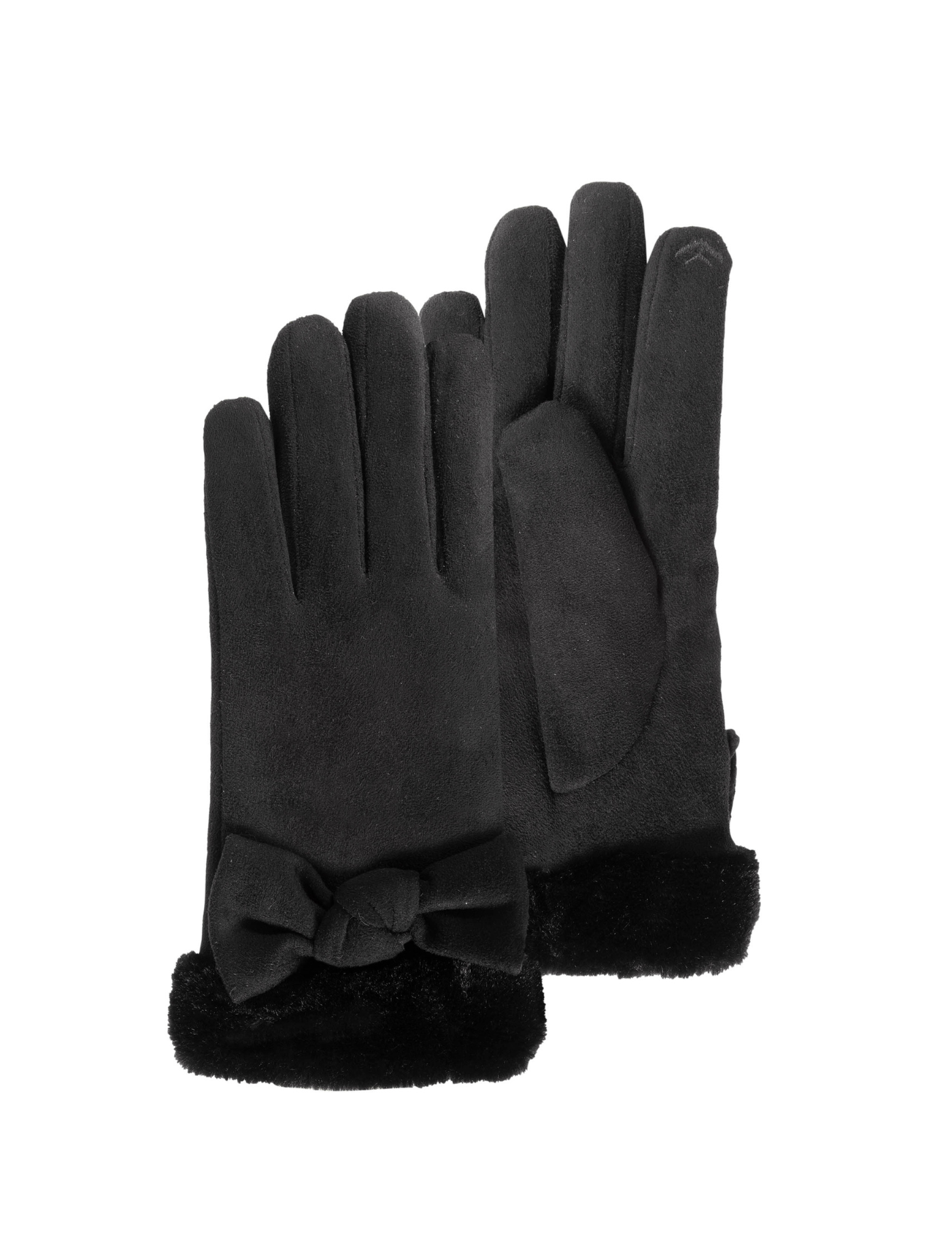 isotoner-gants-femme-ultra-chaud-tactiles-noir image 6