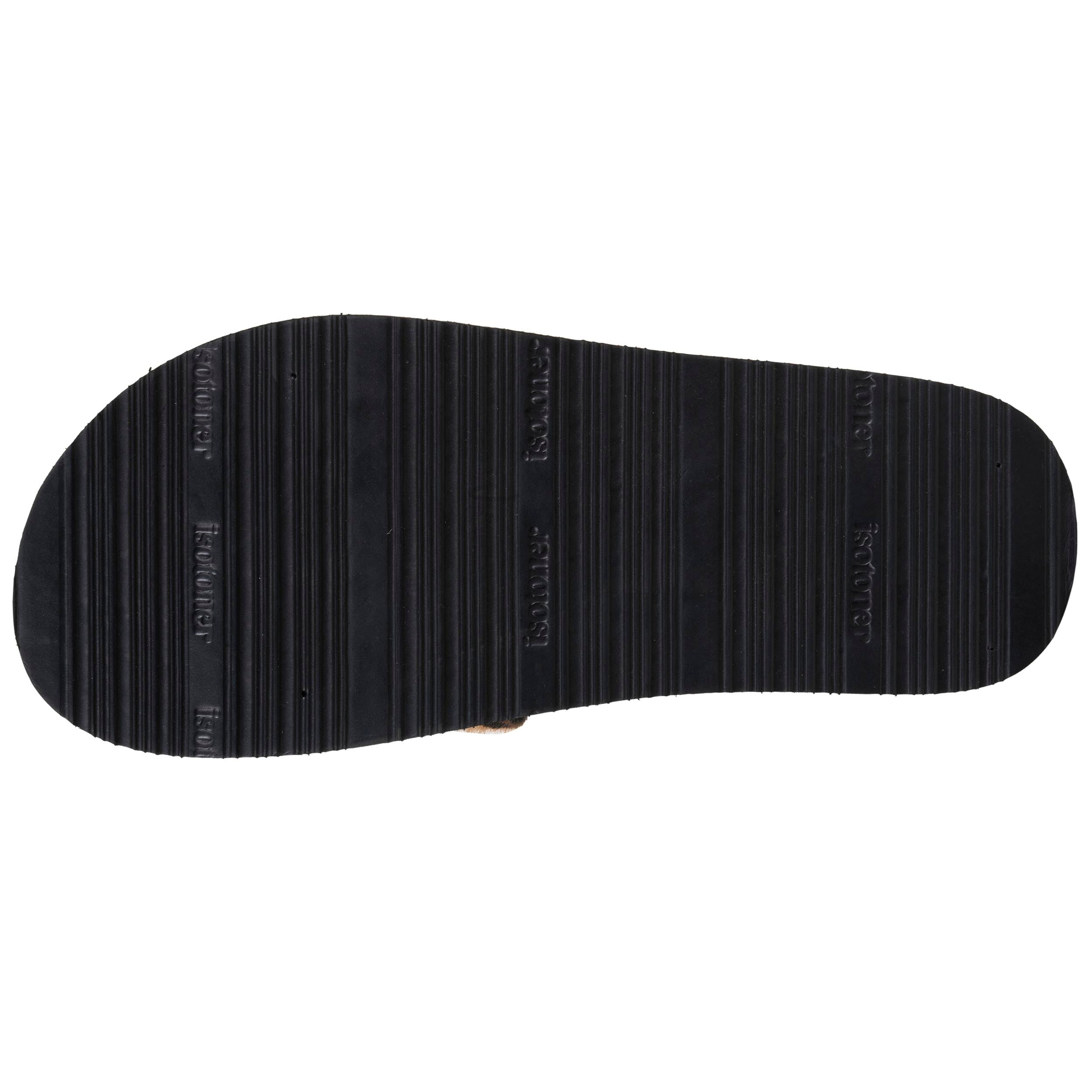 isotoner-mules-femme-moul-es-l-opard-noir image 5