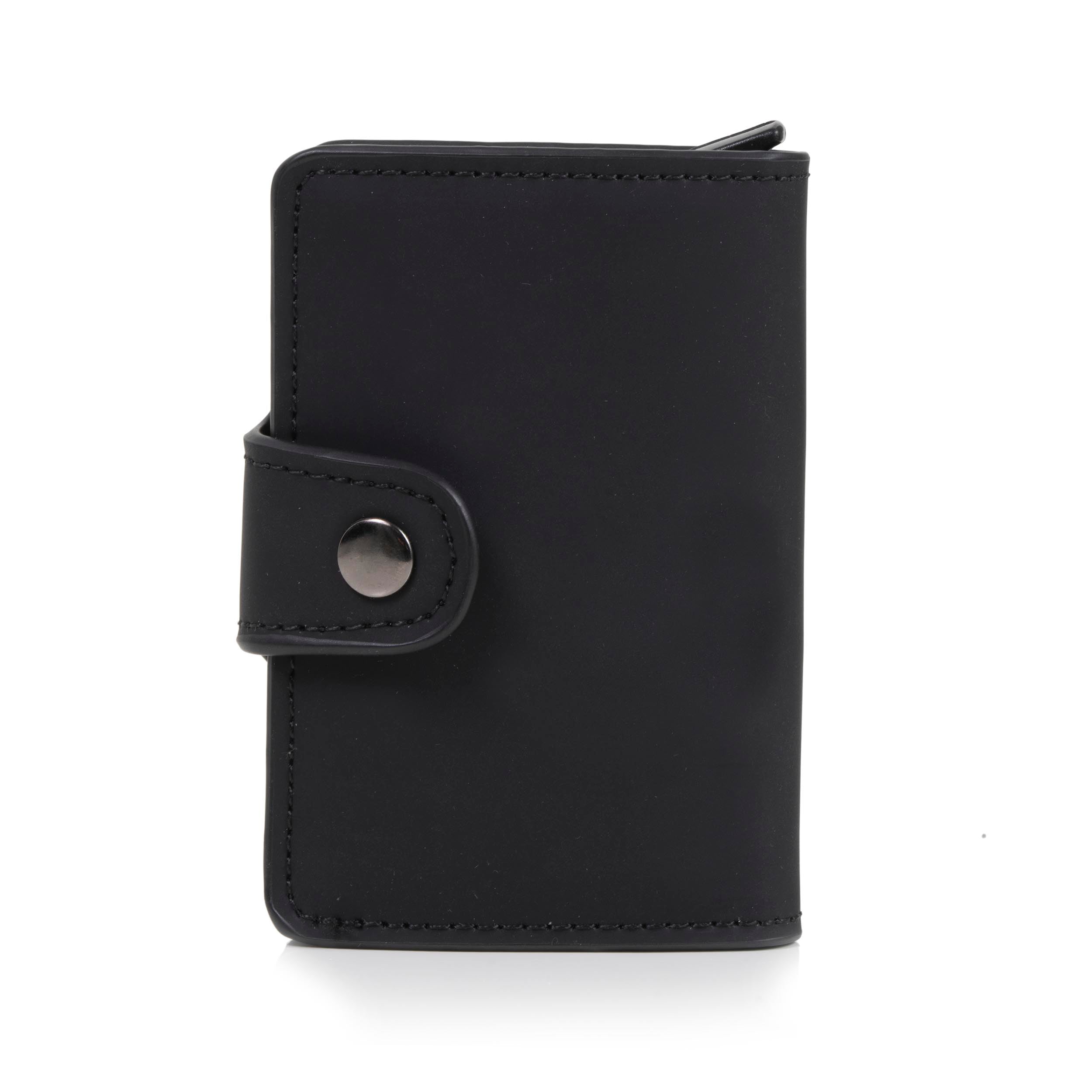 isotoner-porte-cartes-m-tallique-mixte-noir-rfid image 1
