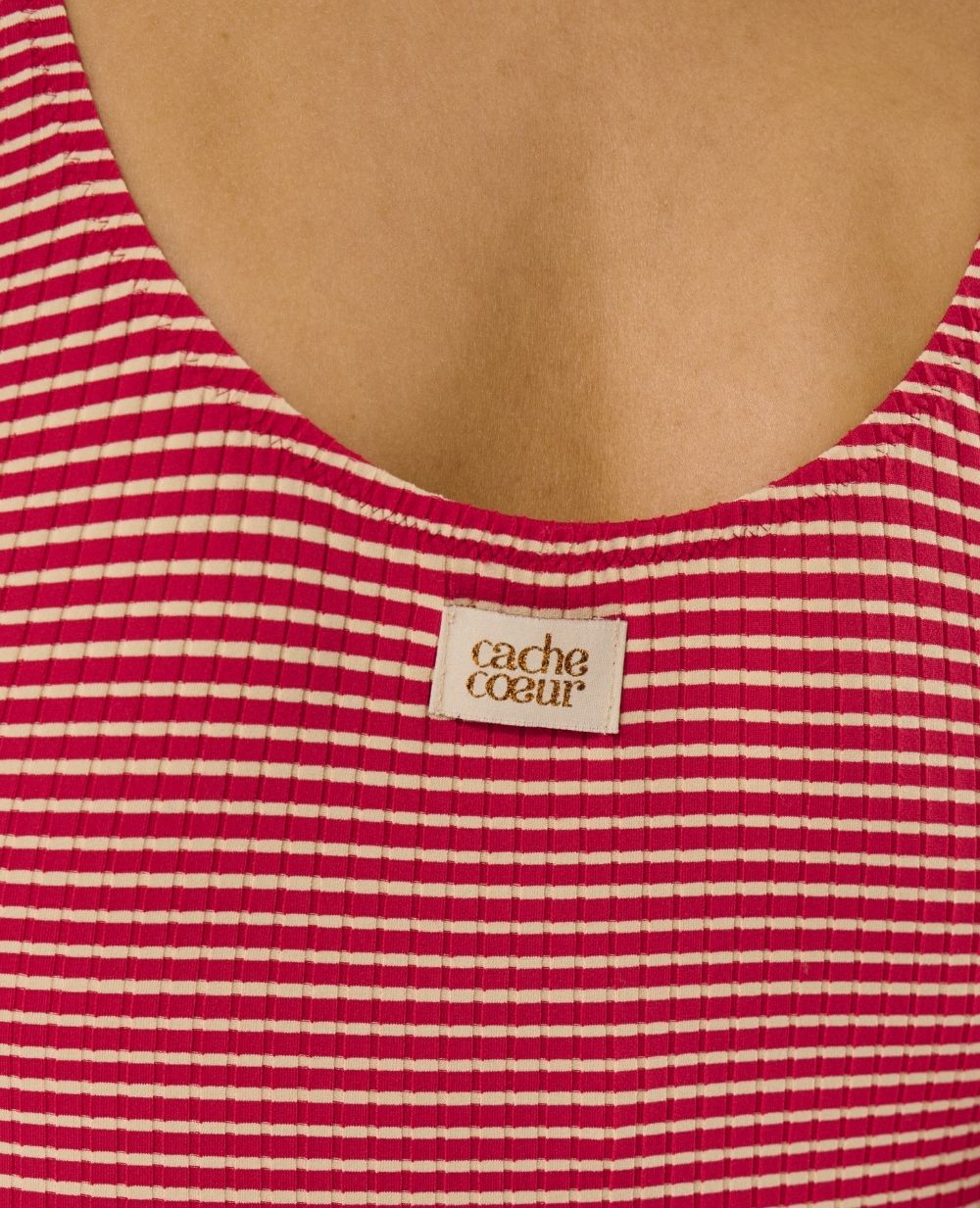 cache-c-ur-robe-beachwear-de-maternit-dinard-rouge image 6