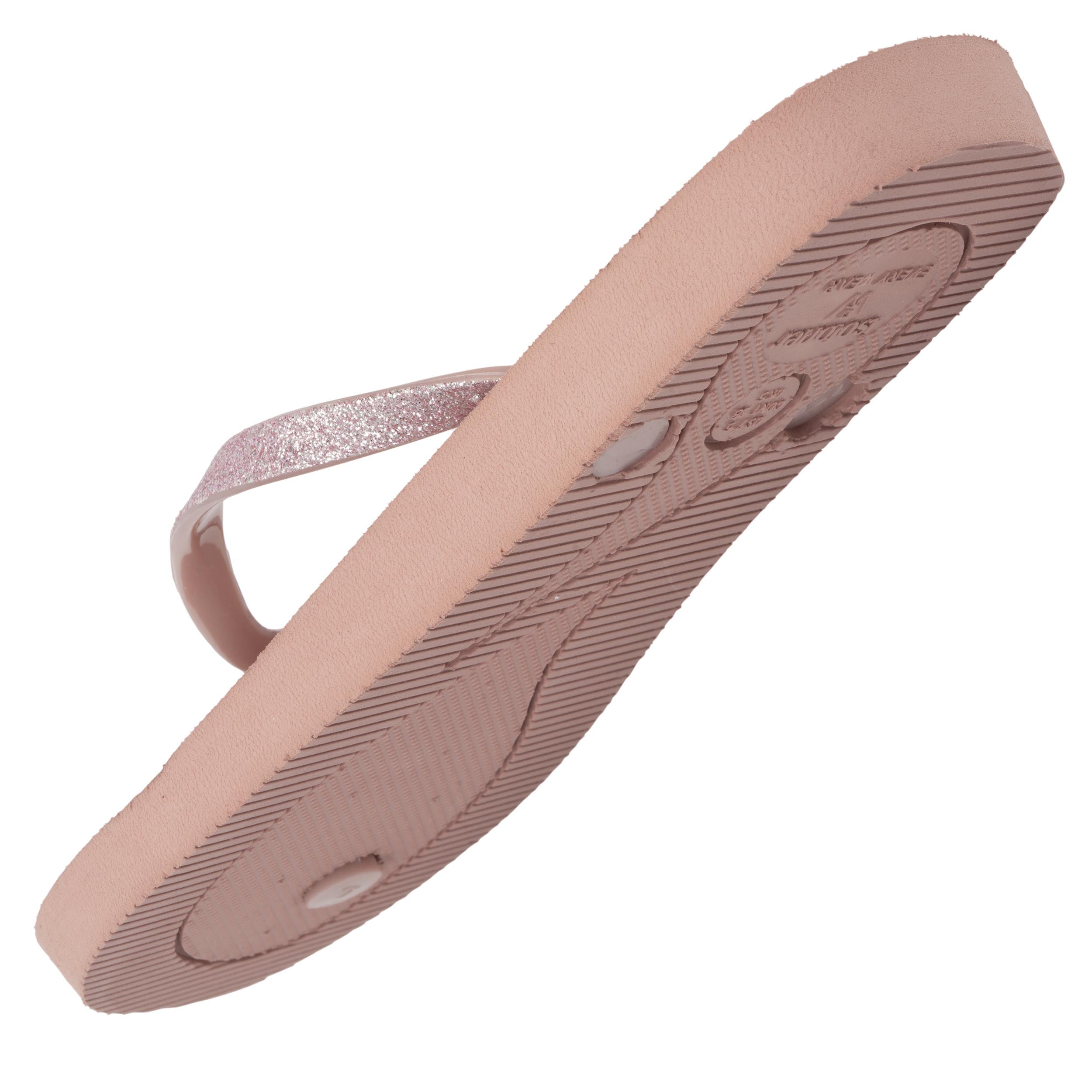 isotoner-tongs-femme-everywear-tige-paillettes-rose image 5