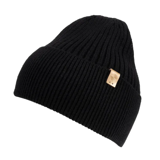 isotoner-bonnet-femme-maille-ultra-doux-noir image 1