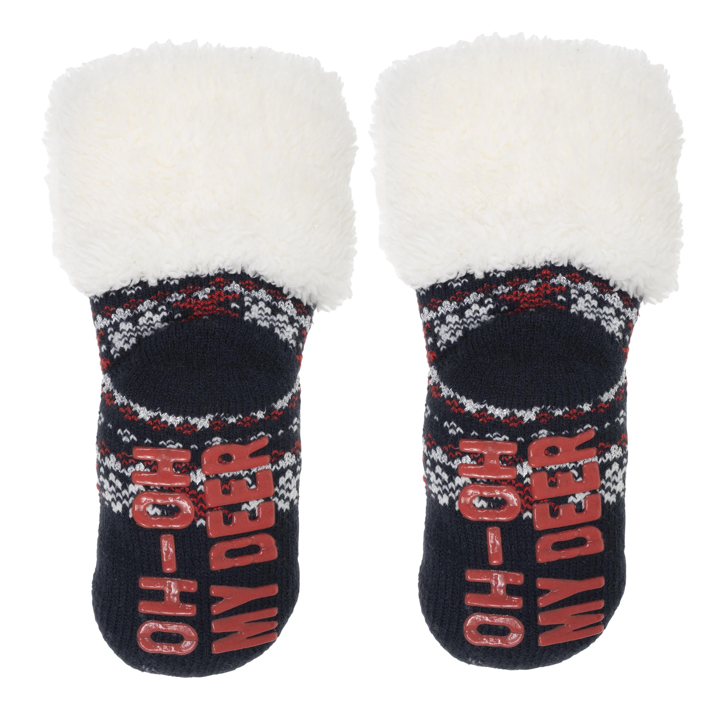 isotoner-chaussettes-fourr-es-enfant-no-l-marine-1-8-ans image 2